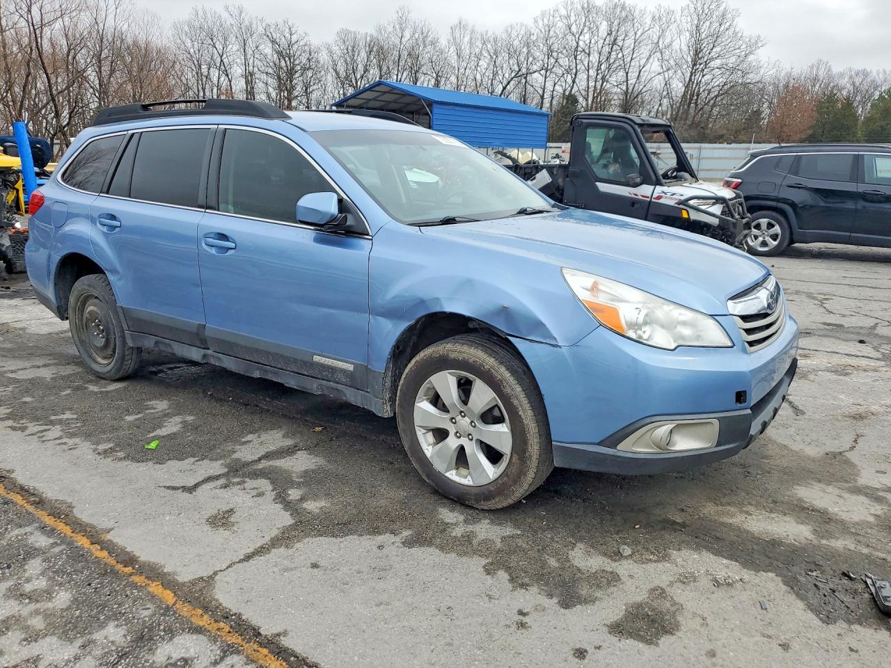 2011 Subaru Outback 2.5i Premium Blue vin: 4S4BRCCC4B3339105