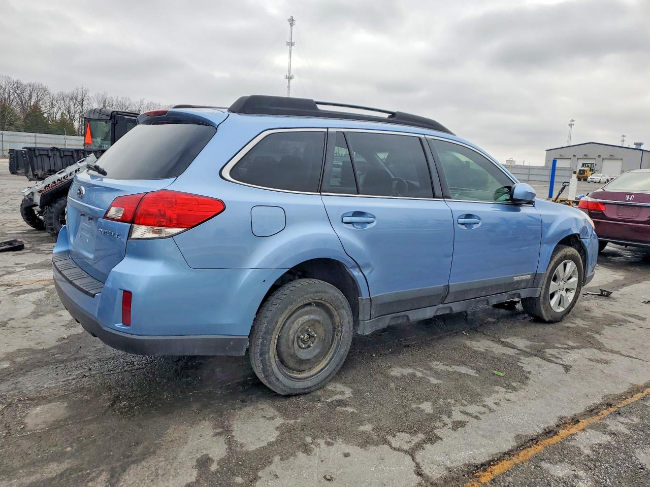 2011 Subaru Outback 2.5i Premium Blue vin: 4S4BRCCC4B3339105