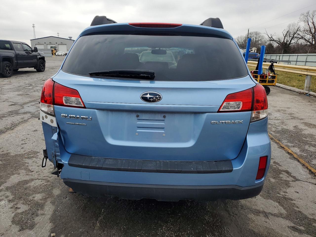 2011 Subaru Outback 2.5i Premium Blue vin: 4S4BRCCC4B3339105