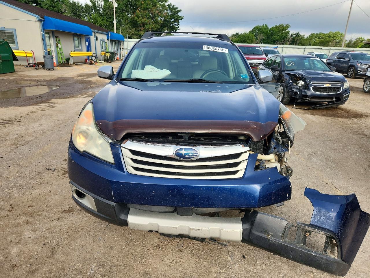 2011 Subaru Outback 2.5i Premium Blue vin: 4S4BRCCC4B3341825