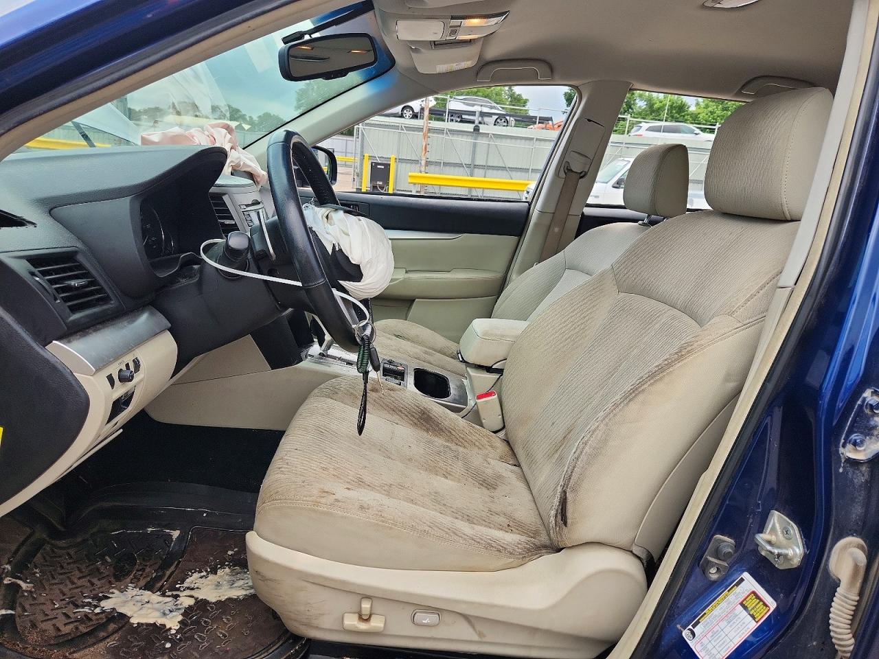 2011 Subaru Outback 2.5i Premium Blue vin: 4S4BRCCC4B3341825