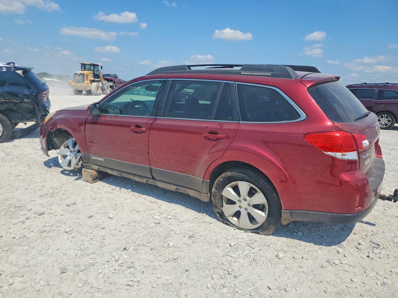 2011 Subaru Outback 2.5i Premium Бордовый vin: 4S4BRCCC4B3393181