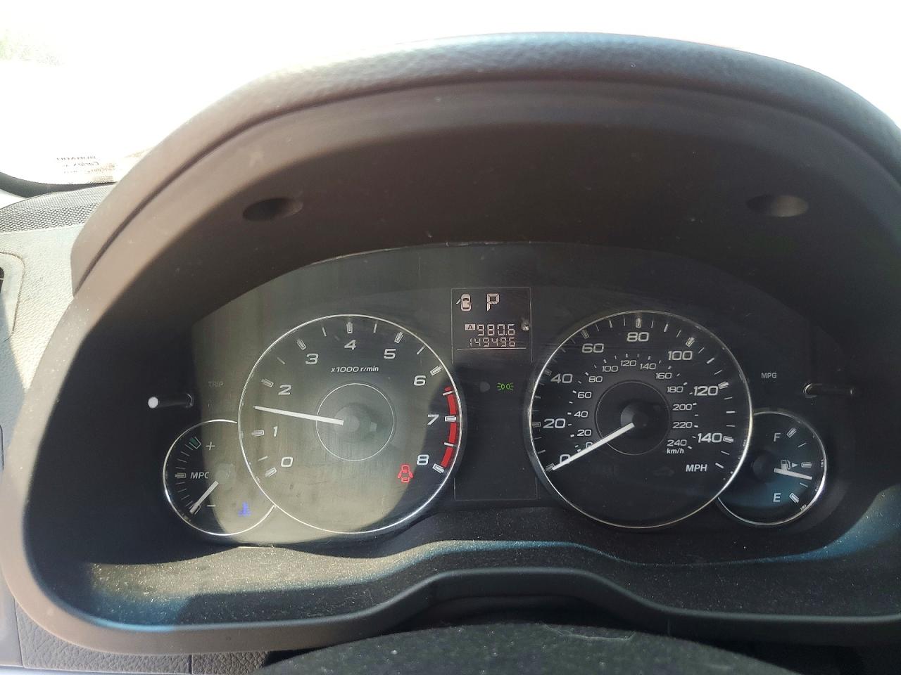 2011 Subaru Outback 2.5i Premium Бордовый vin: 4S4BRCCC4B3393181