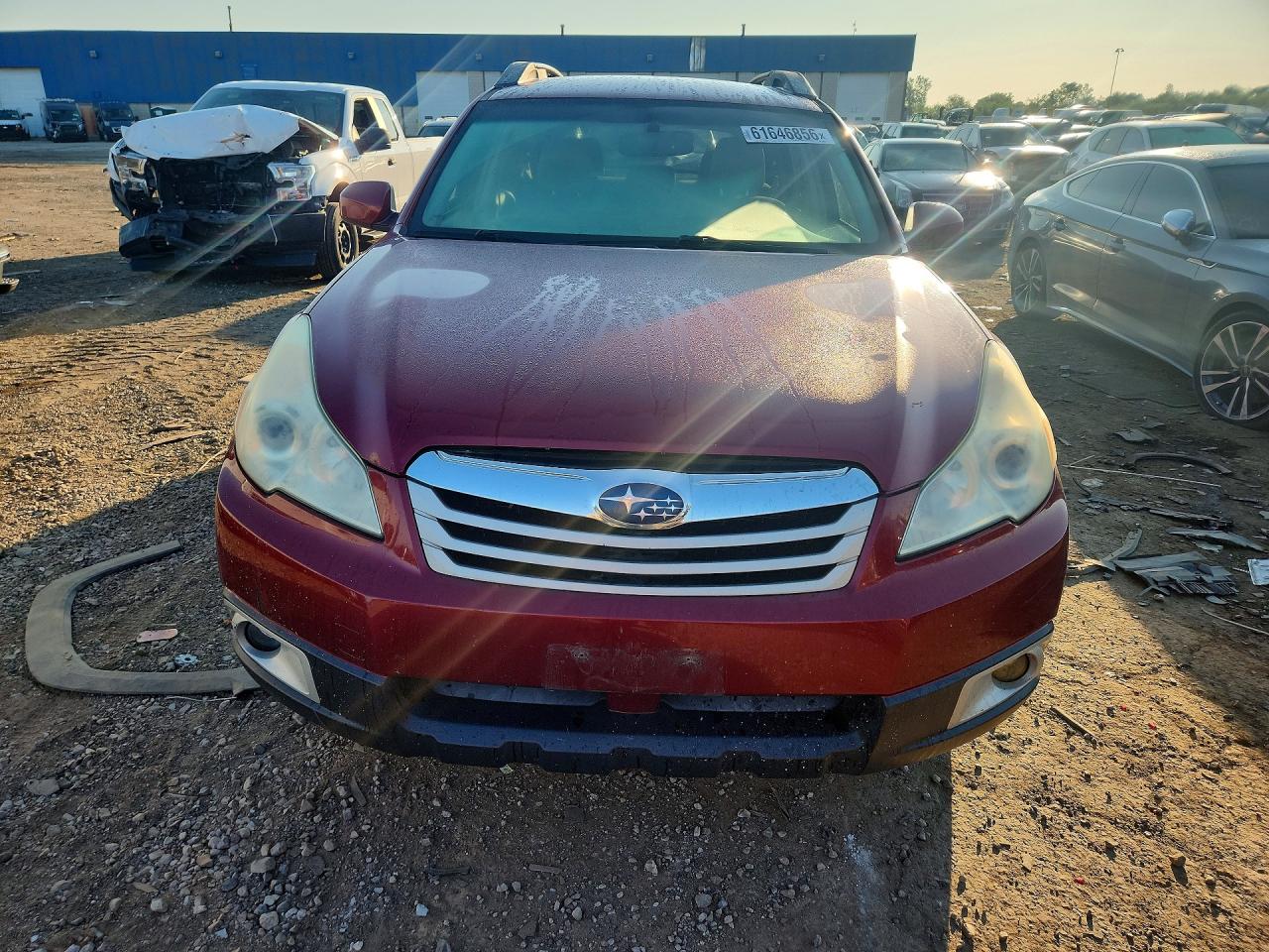 2011 Subaru Outback 2.5i Premium Red vin: 4S4BRCCC4B3400999