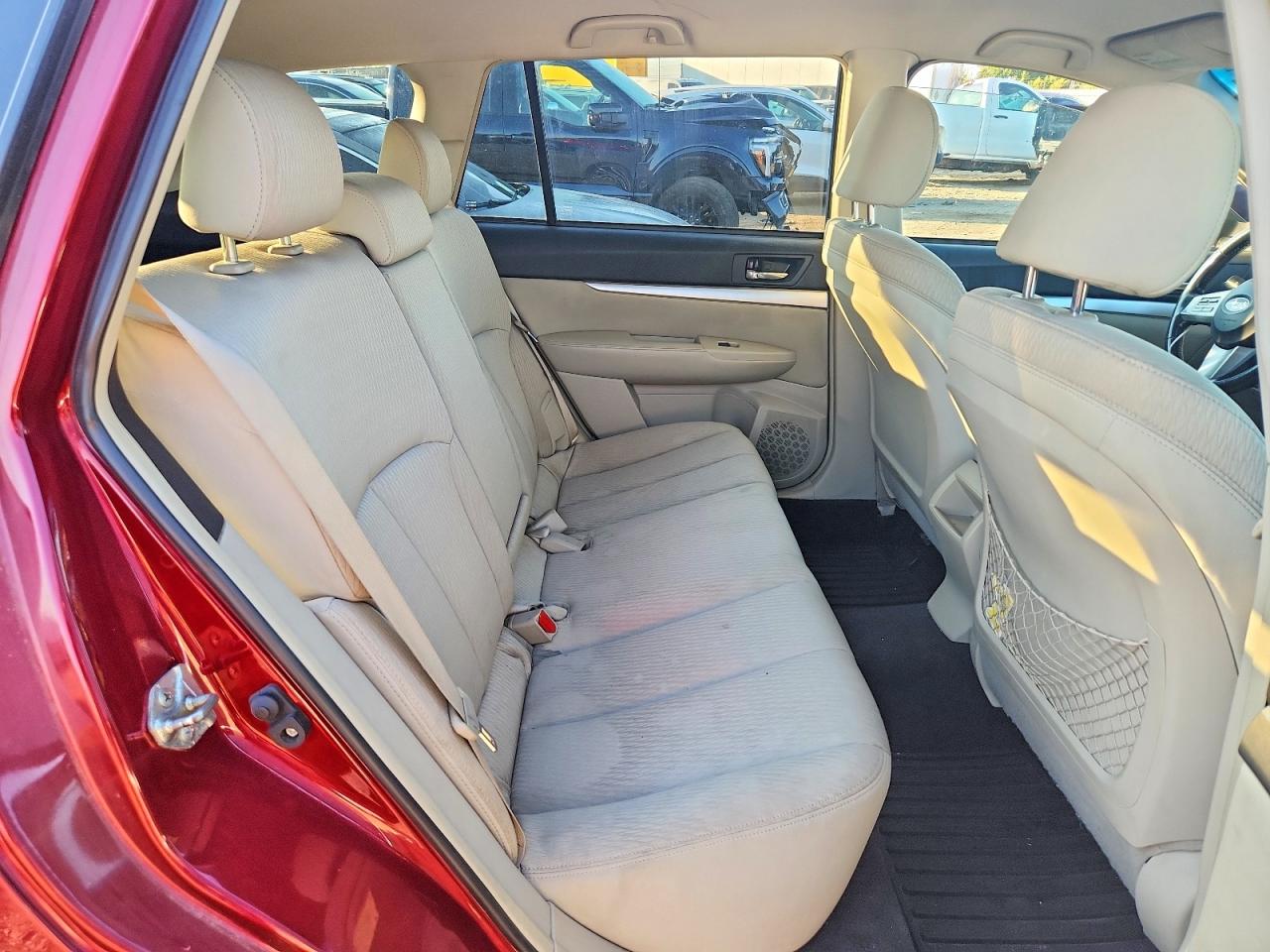 2011 Subaru Outback 2.5i Premium Red vin: 4S4BRCCC4B3400999