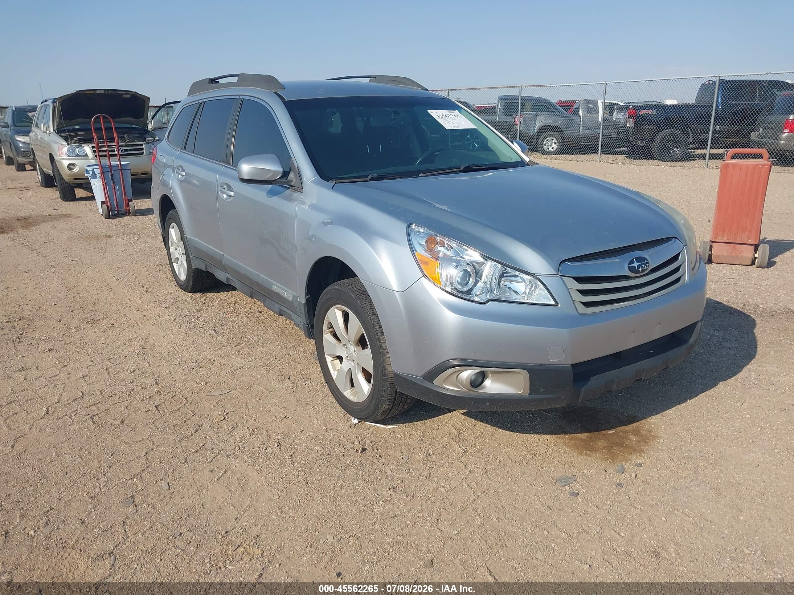2012 Subaru Outback 2.5i Premium Light Blue vin: 4S4BRCCC4C3200951