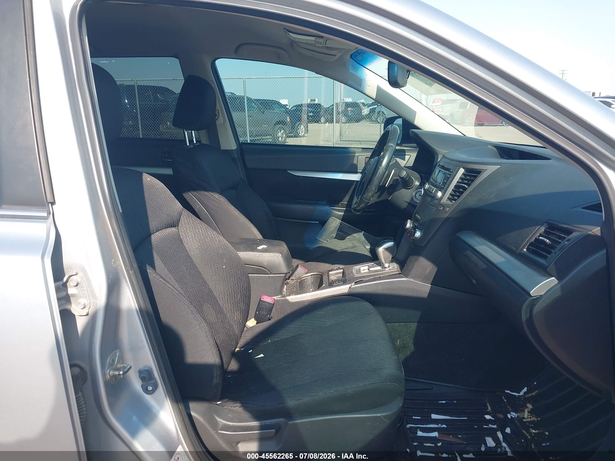 2012 Subaru Outback 2.5i Premium Light Blue vin: 4S4BRCCC4C3200951