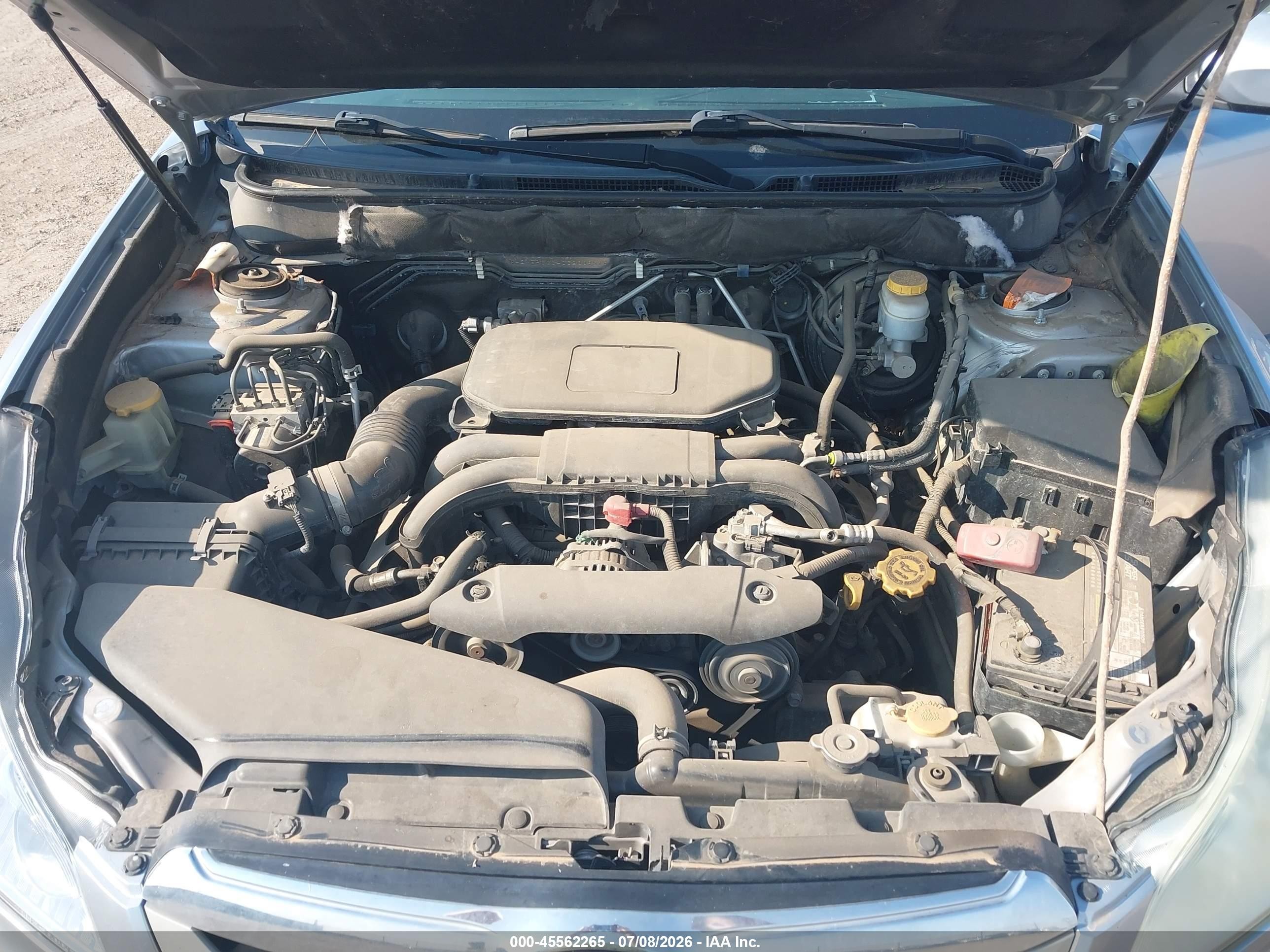 2012 Subaru Outback 2.5i Premium Light Blue vin: 4S4BRCCC4C3200951