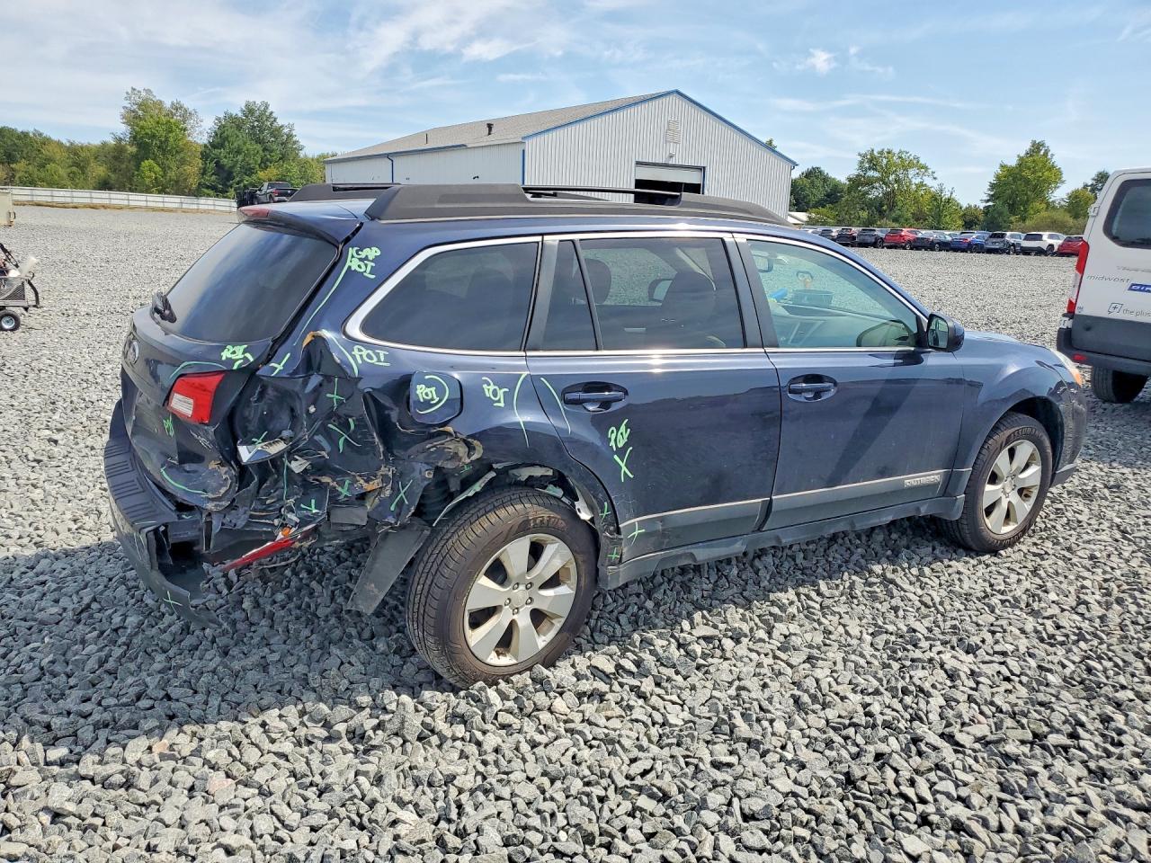2012 Subaru Outback 2.5i Premium Черный vin: 4S4BRCCC4C3265900