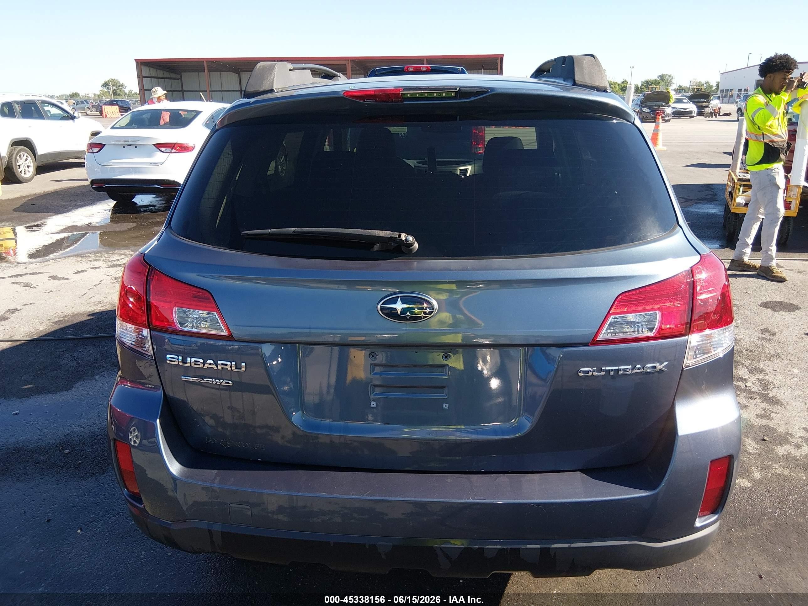 2013 Subaru Outback 2.5i Premium Blue vin: 4S4BRCCC4D3306530