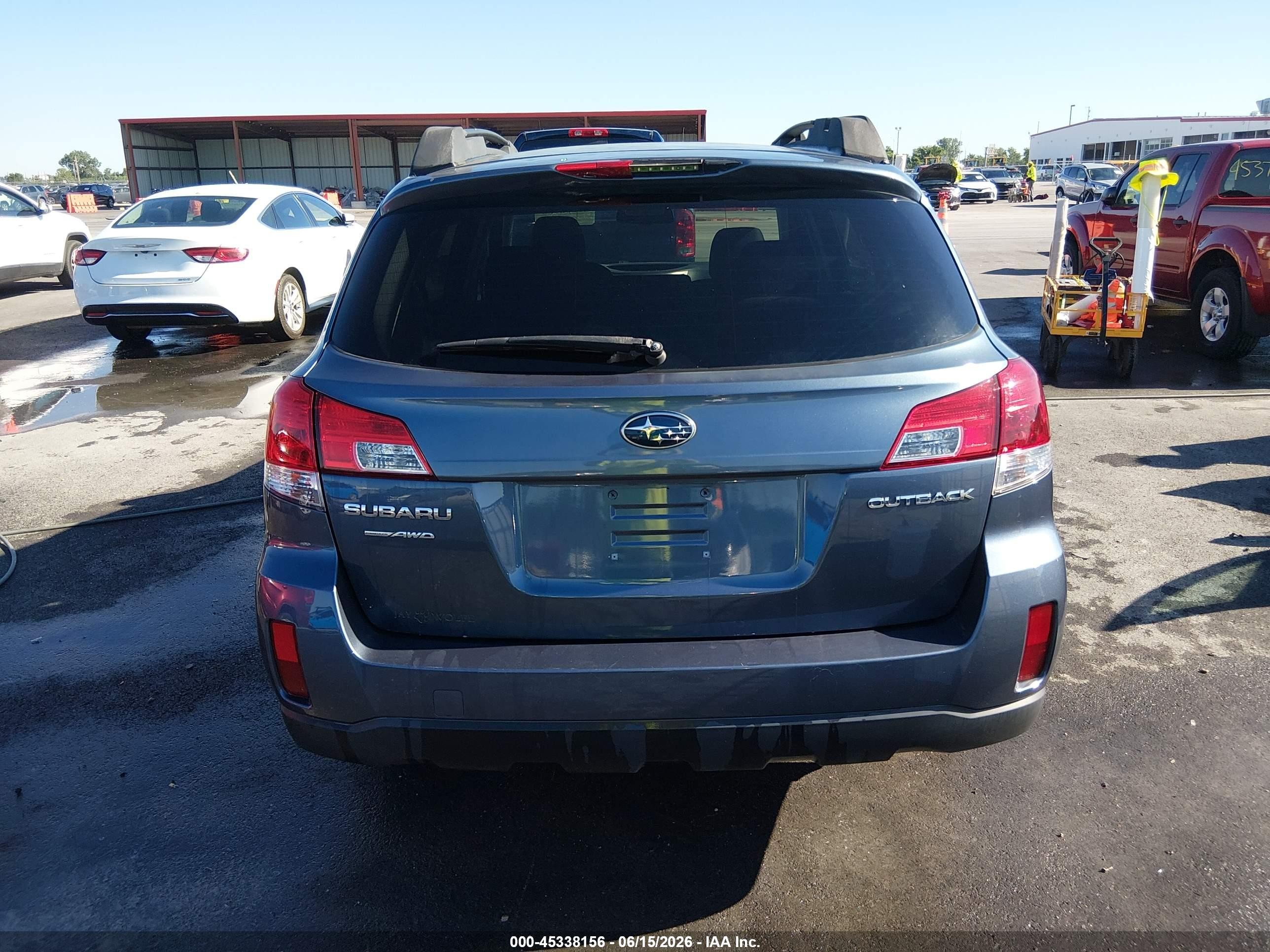 2013 Subaru Outback 2.5i Premium Blue vin: 4S4BRCCC4D3306530
