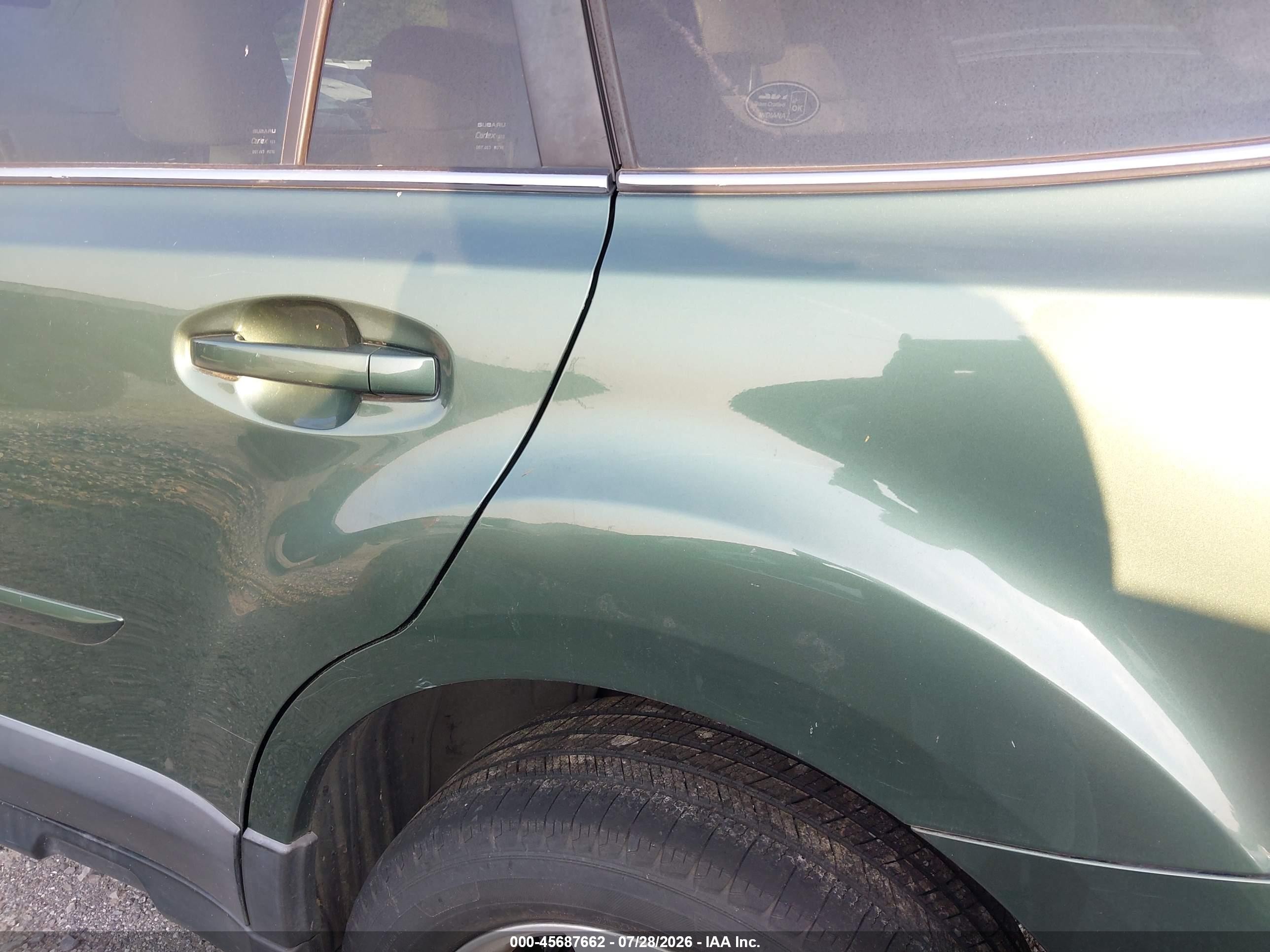 2013 Subaru Outback 2.5i Premium Green vin: 4S4BRCCC4D3307659