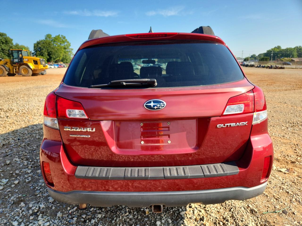 2014 Subaru Outback 2.5i Premium Красный vin: 4S4BRCCC4E3234696