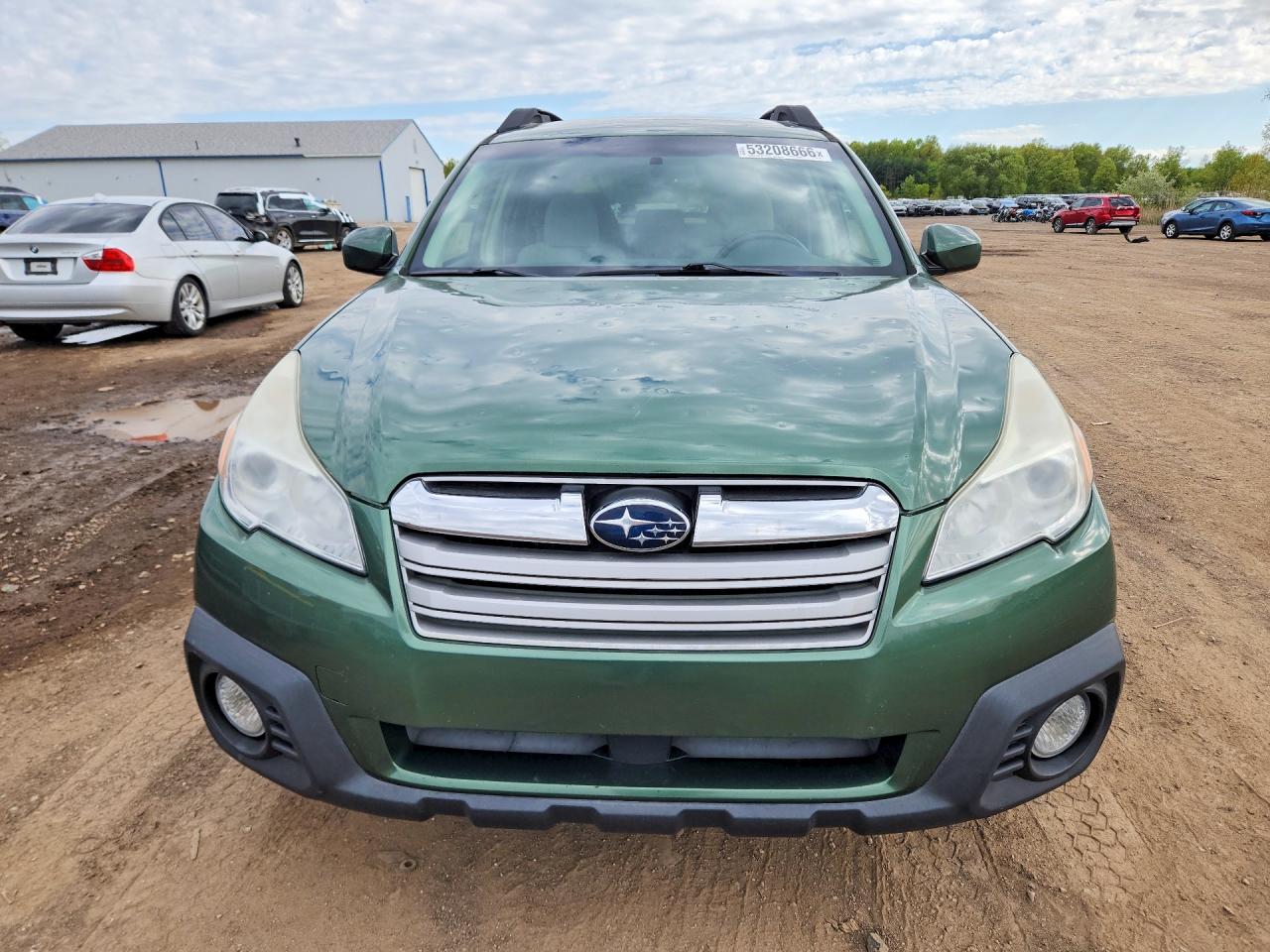 2014 Subaru Outback 2.5i Premium Green vin: 4S4BRCCC4E3254379