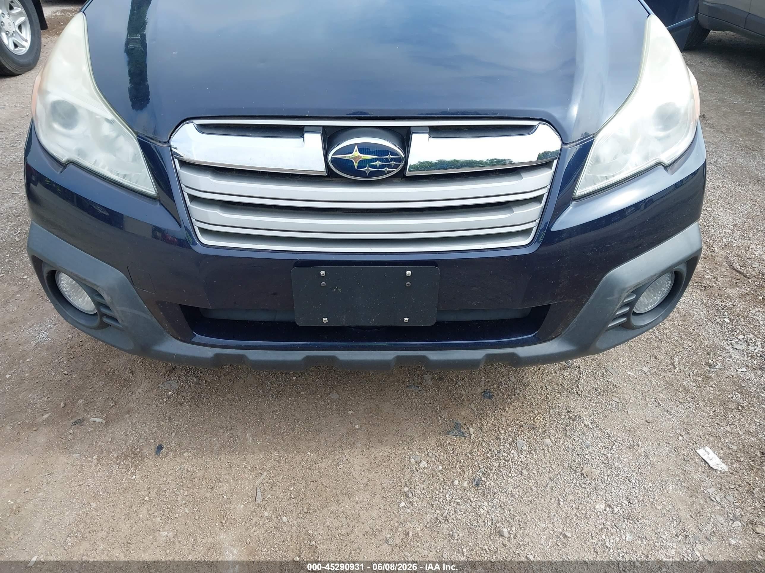 2014 Subaru Outback 2.5i Premium Dark Blue vin: 4S4BRCCC4E3269397