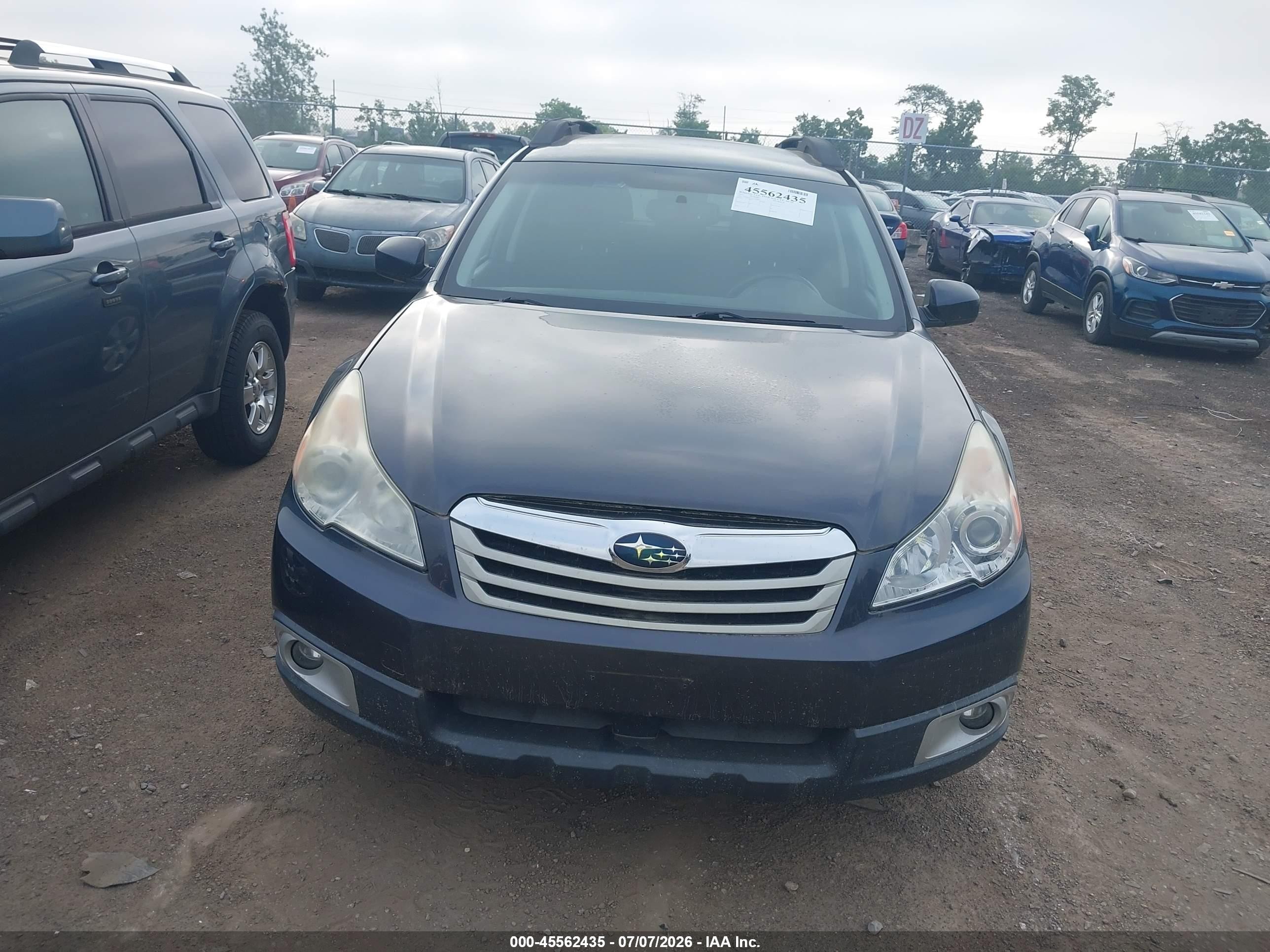2012 Subaru Outback 2.5i Premium Gray vin: 4S4BRCCC5C3252850
