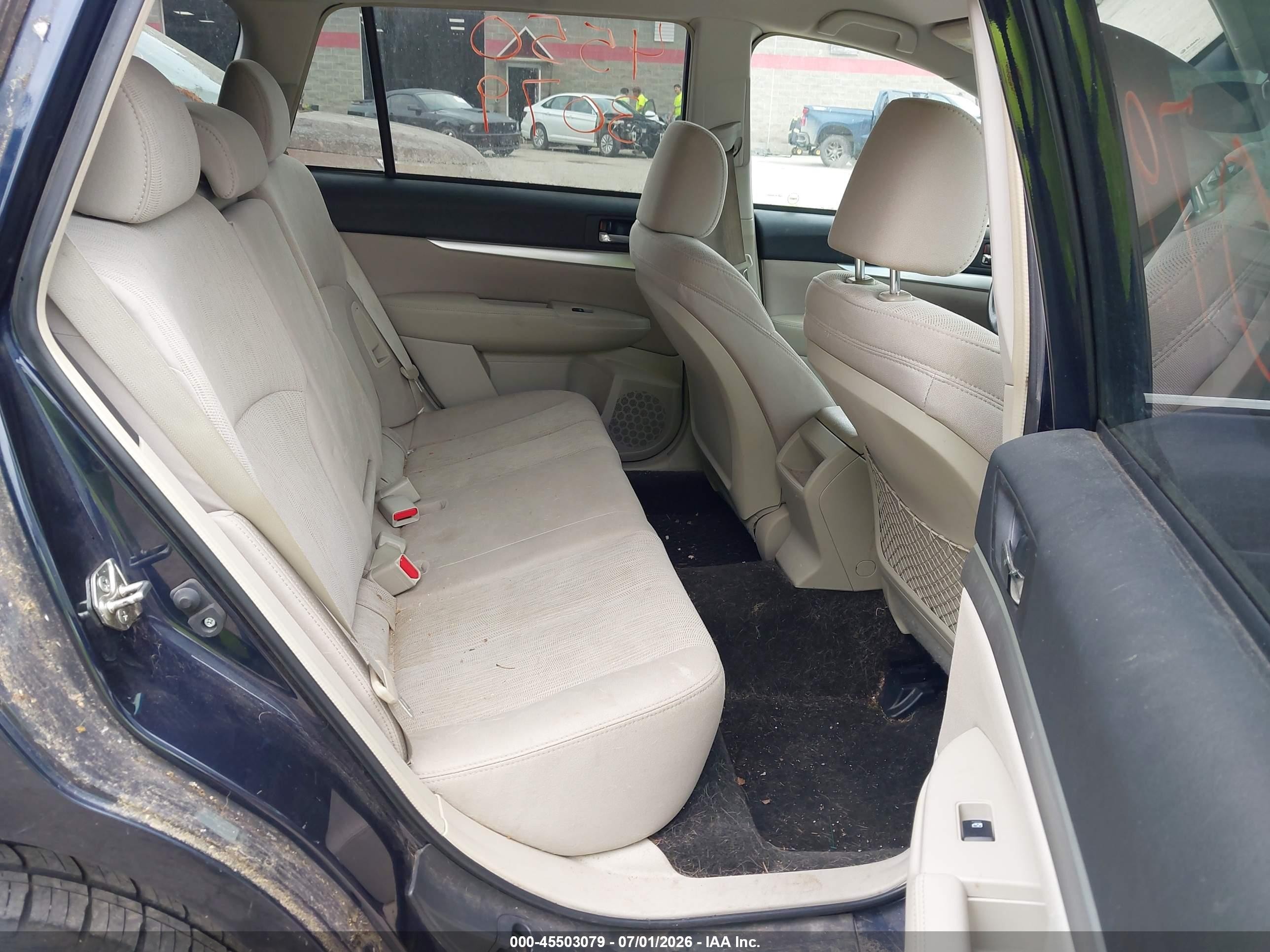 2013 Subaru Outback 2.5i Premium Blue vin: 4S4BRCCC5D3278799