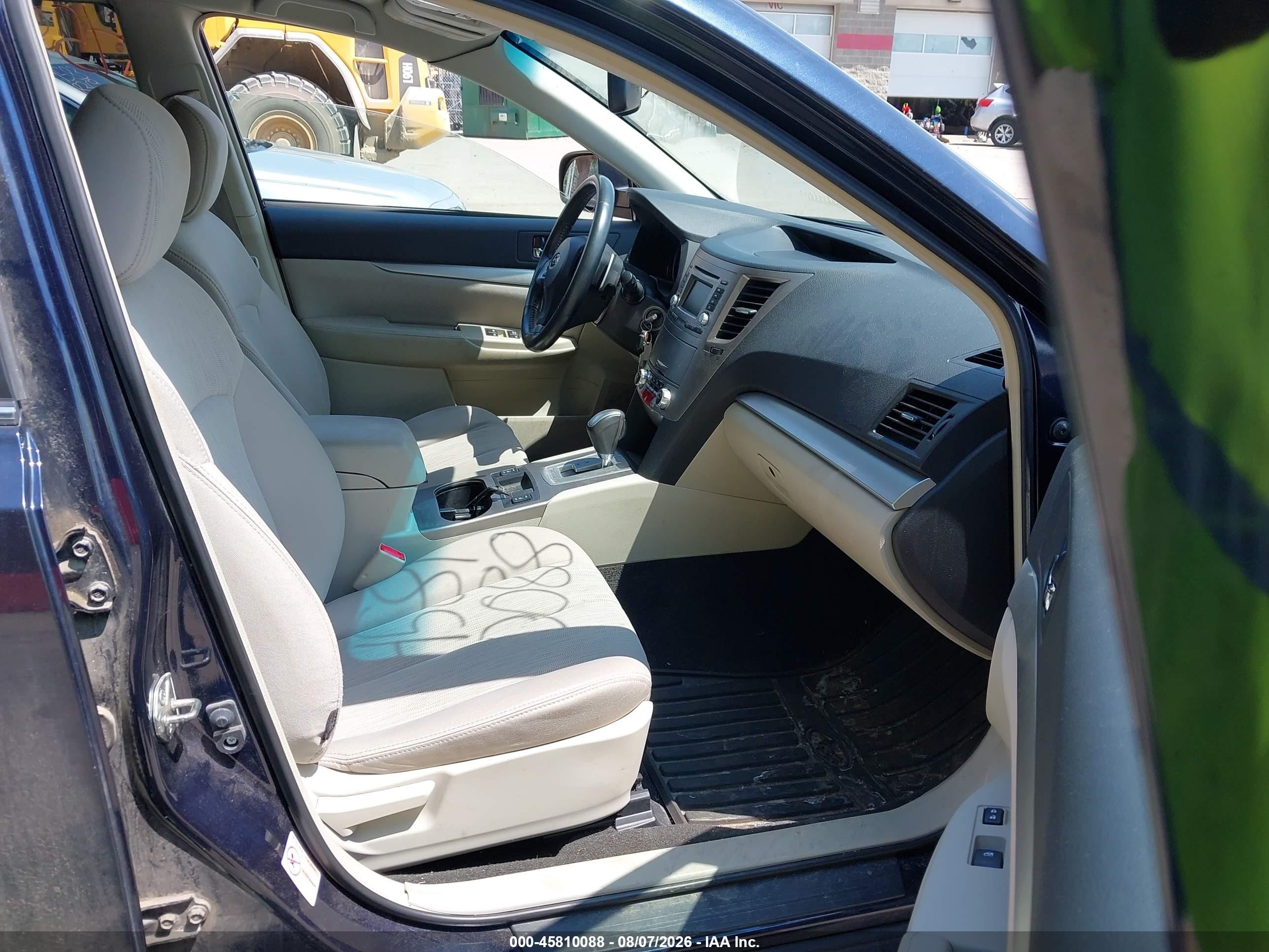 2014 Subaru Outback 2.5i Premium Blue vin: 4S4BRCCC5E3262765