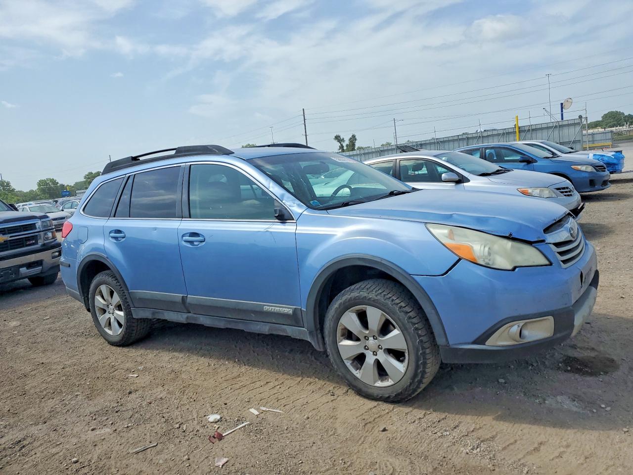 2011 Subaru Outback 2.5i Premium Blue vin: 4S4BRCCC6B3353359