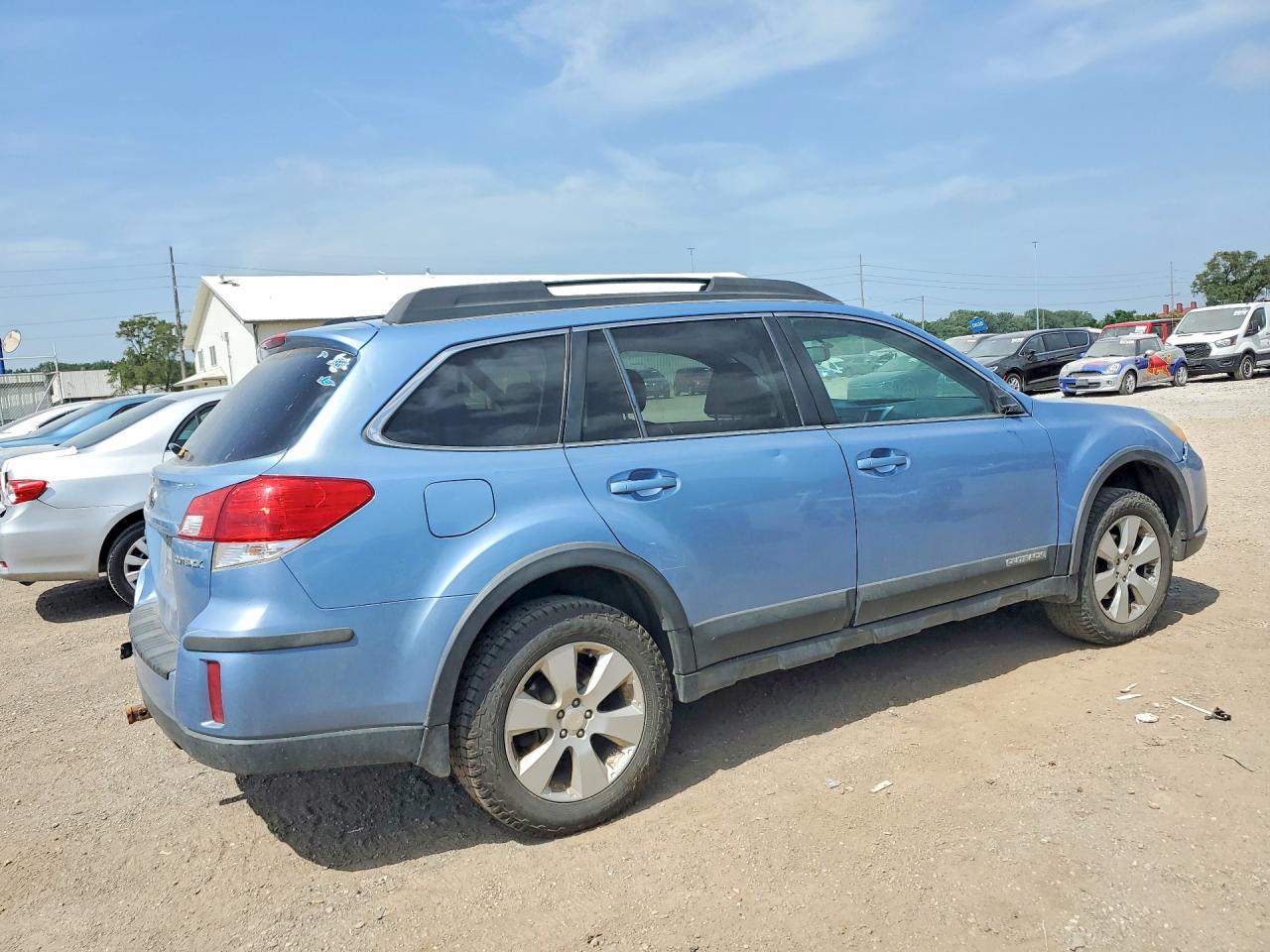 2011 Subaru Outback 2.5i Premium Blue vin: 4S4BRCCC6B3353359