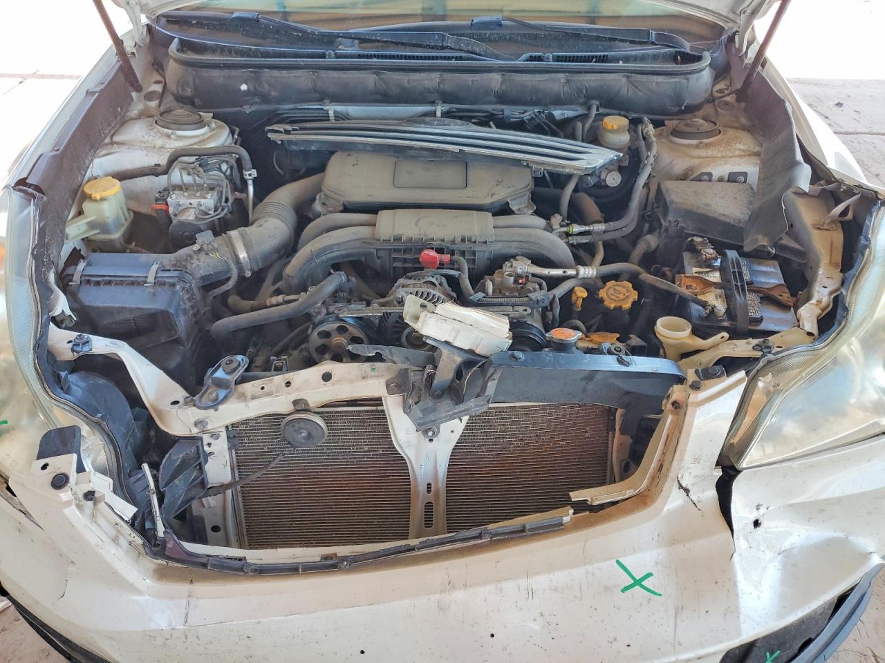 2011 Subaru Outback 2.5i Premium Белый vin: 4S4BRCCC6B3403550