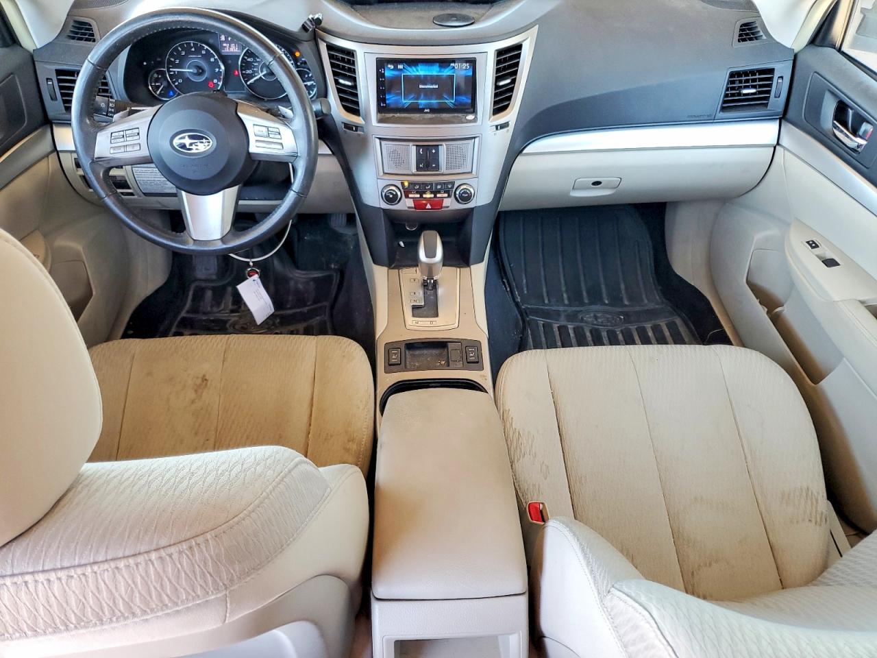 2011 Subaru Outback 2.5i Premium Белый vin: 4S4BRCCC6B3403550