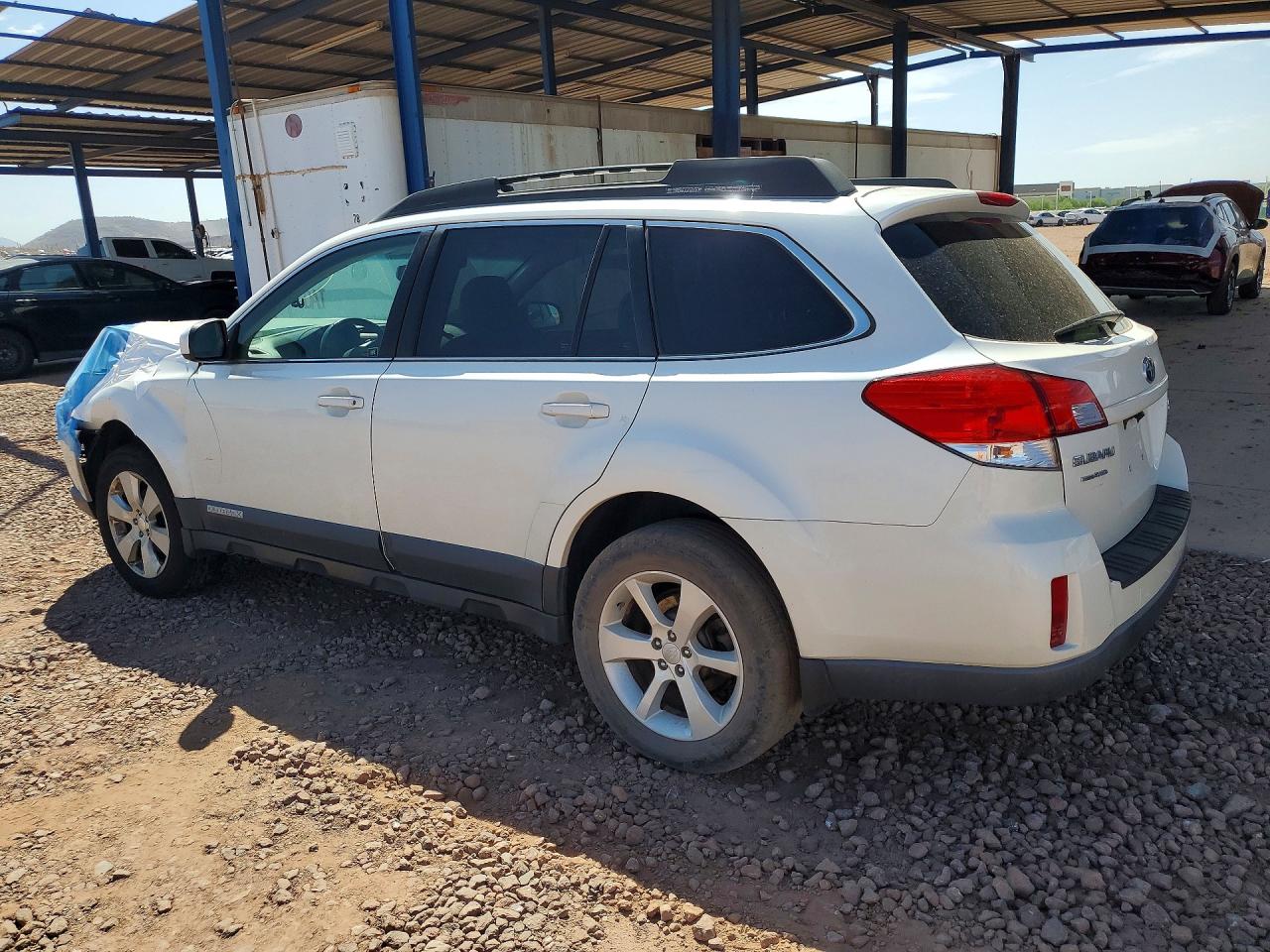 2011 Subaru Outback 2.5i Premium Белый vin: 4S4BRCCC6B3403550