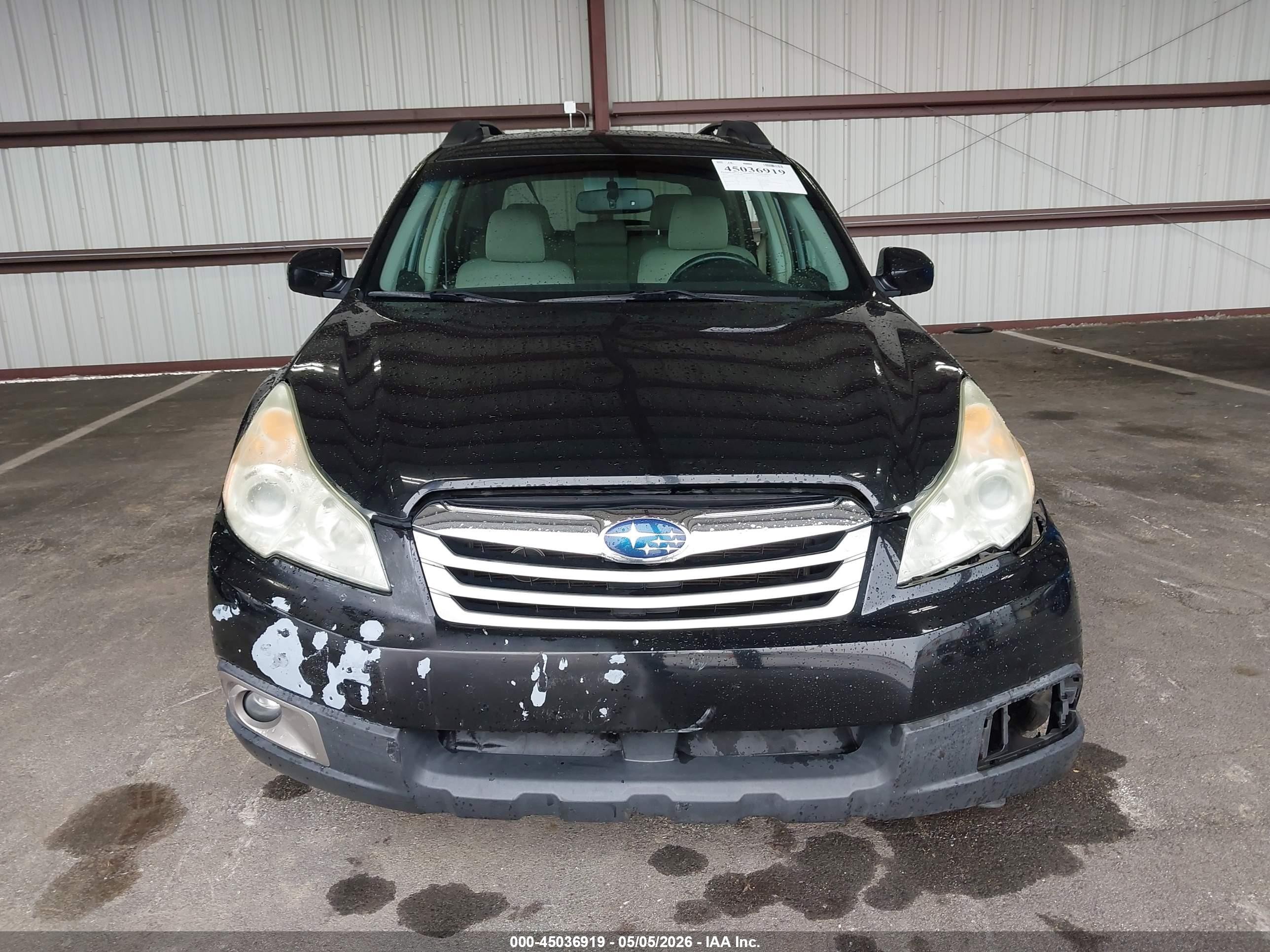 2011 Subaru Outback 2.5i Premium Black vin: 4S4BRCCC6B3415620
