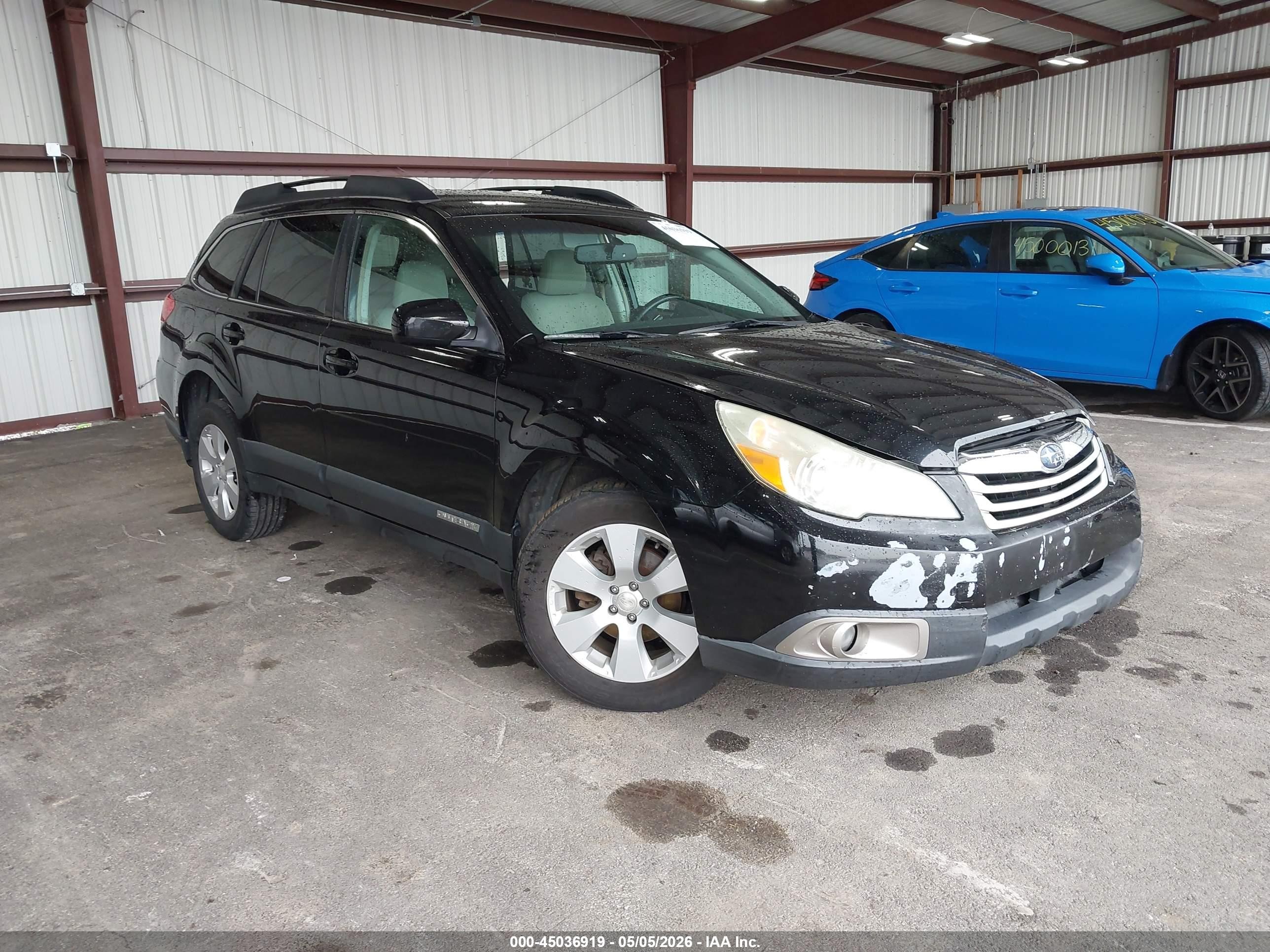 2011 Subaru Outback 2.5i Premium Black vin: 4S4BRCCC6B3415620