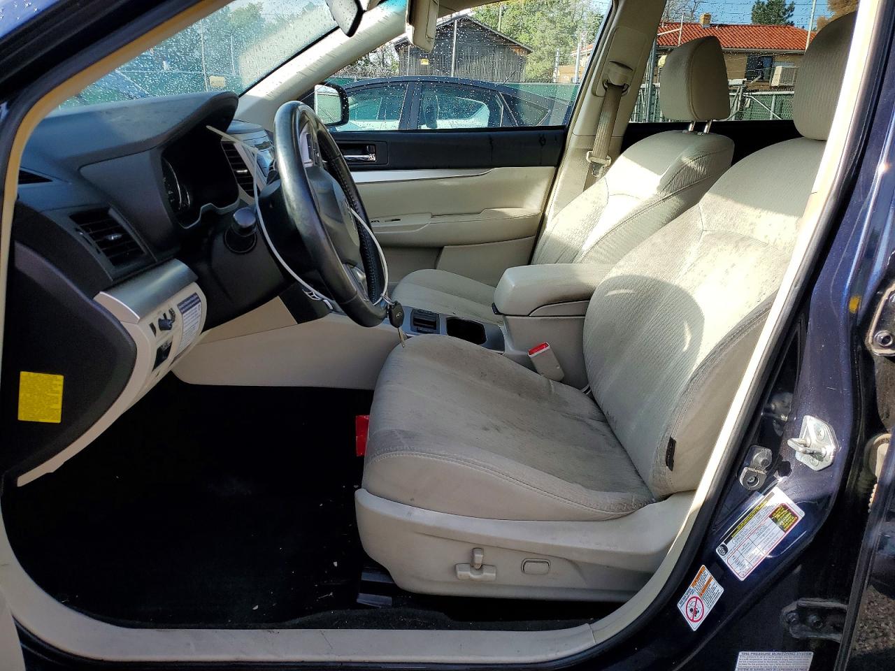 2012 Subaru Outback 2.5i Premium Blue vin: 4S4BRCCC6C3258463
