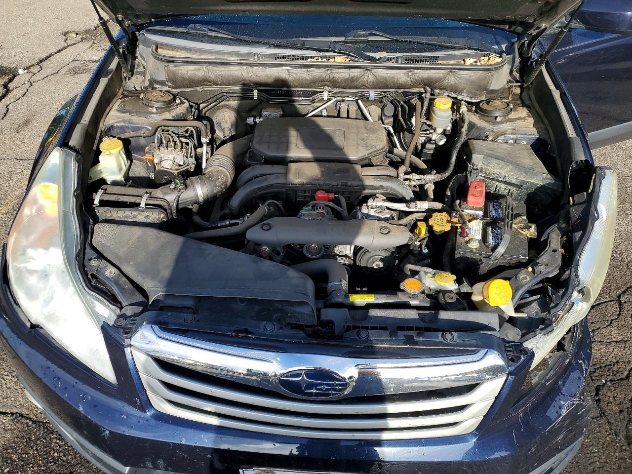 2012 Subaru Outback 2.5i Premium Blue vin: 4S4BRCCC6C3258463