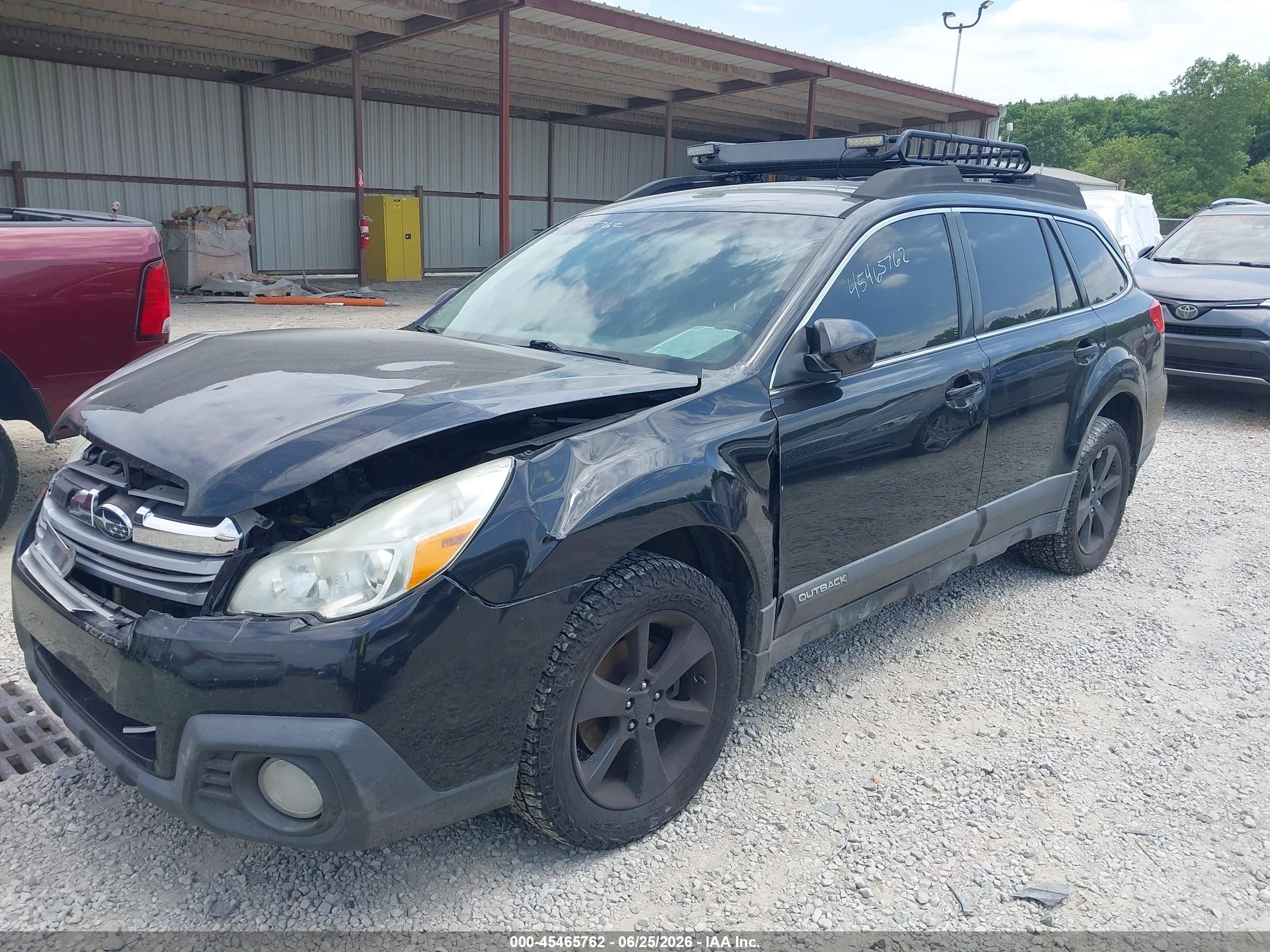 2013 Subaru Outback 2.5i Premium Black vin: 4S4BRCCC6D1259612