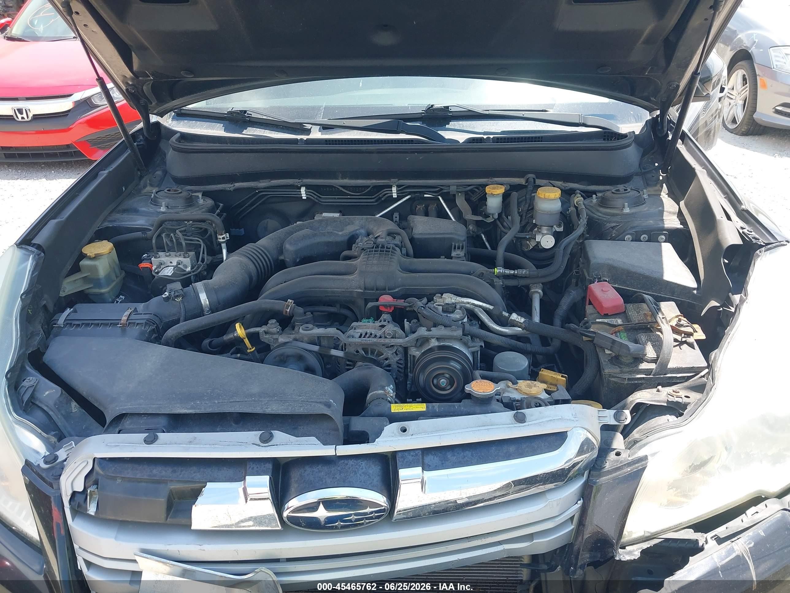 2013 Subaru Outback 2.5i Premium Black vin: 4S4BRCCC6D1259612