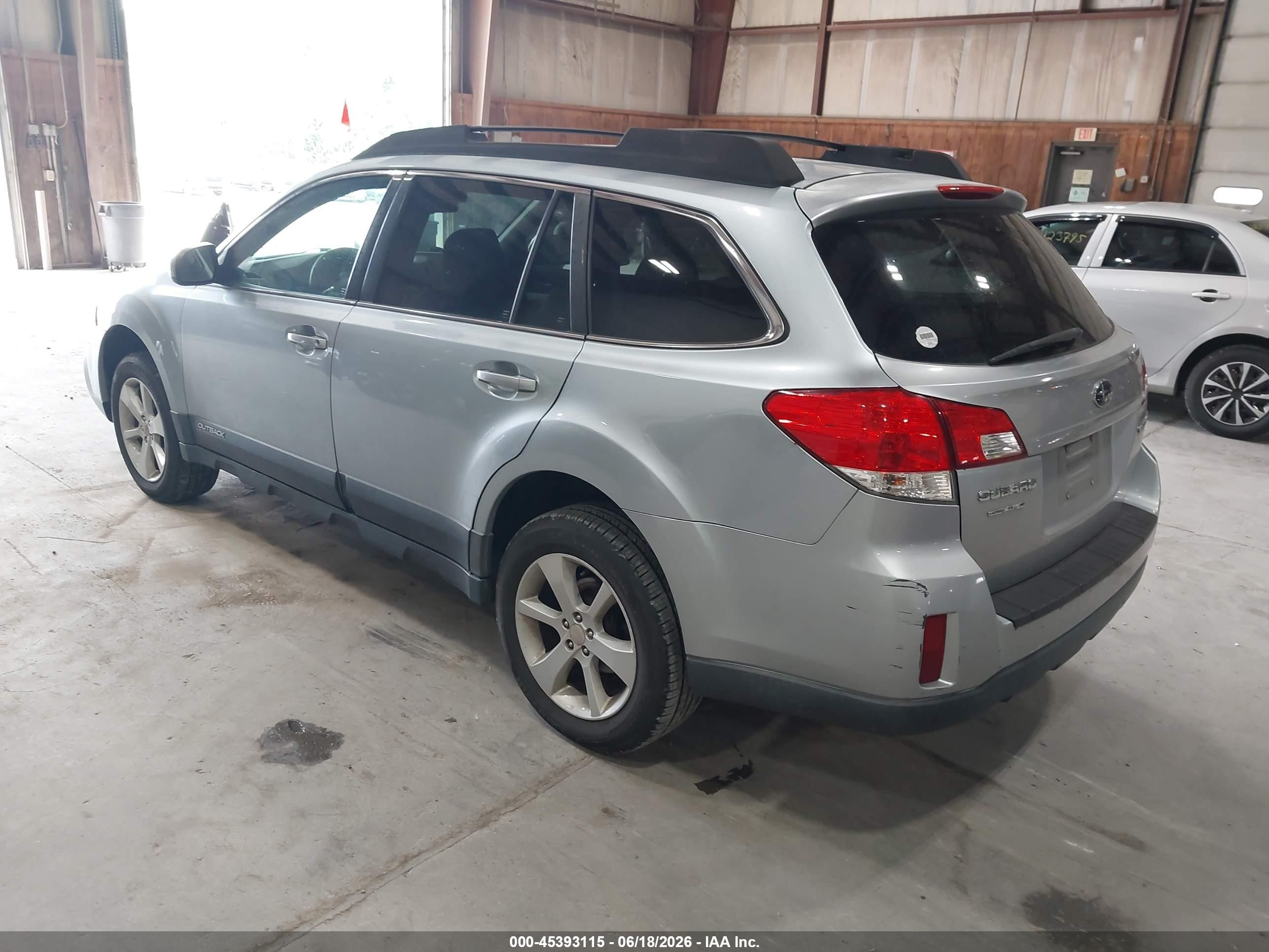 2013 Subaru Outback 2.5i Premium Gray vin: 4S4BRCCC6D1294246