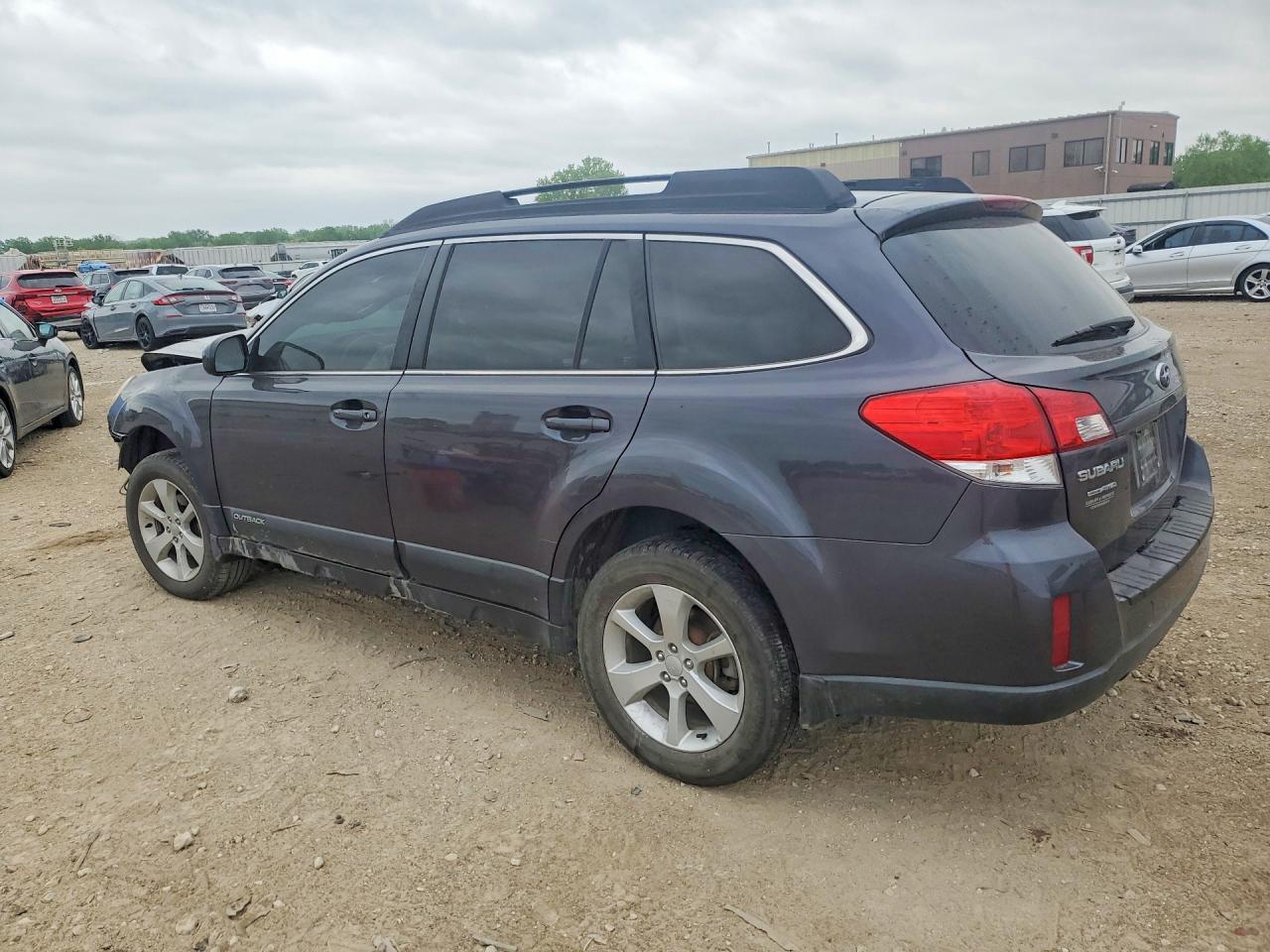 2013 Subaru Outback 2.5i Premium Gray vin: 4S4BRCCC6D3237579