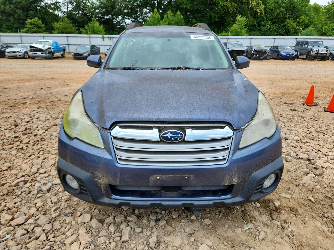 2013 Subaru Outback 2.5i Premium Blue vin: 4S4BRCCC6D3244872