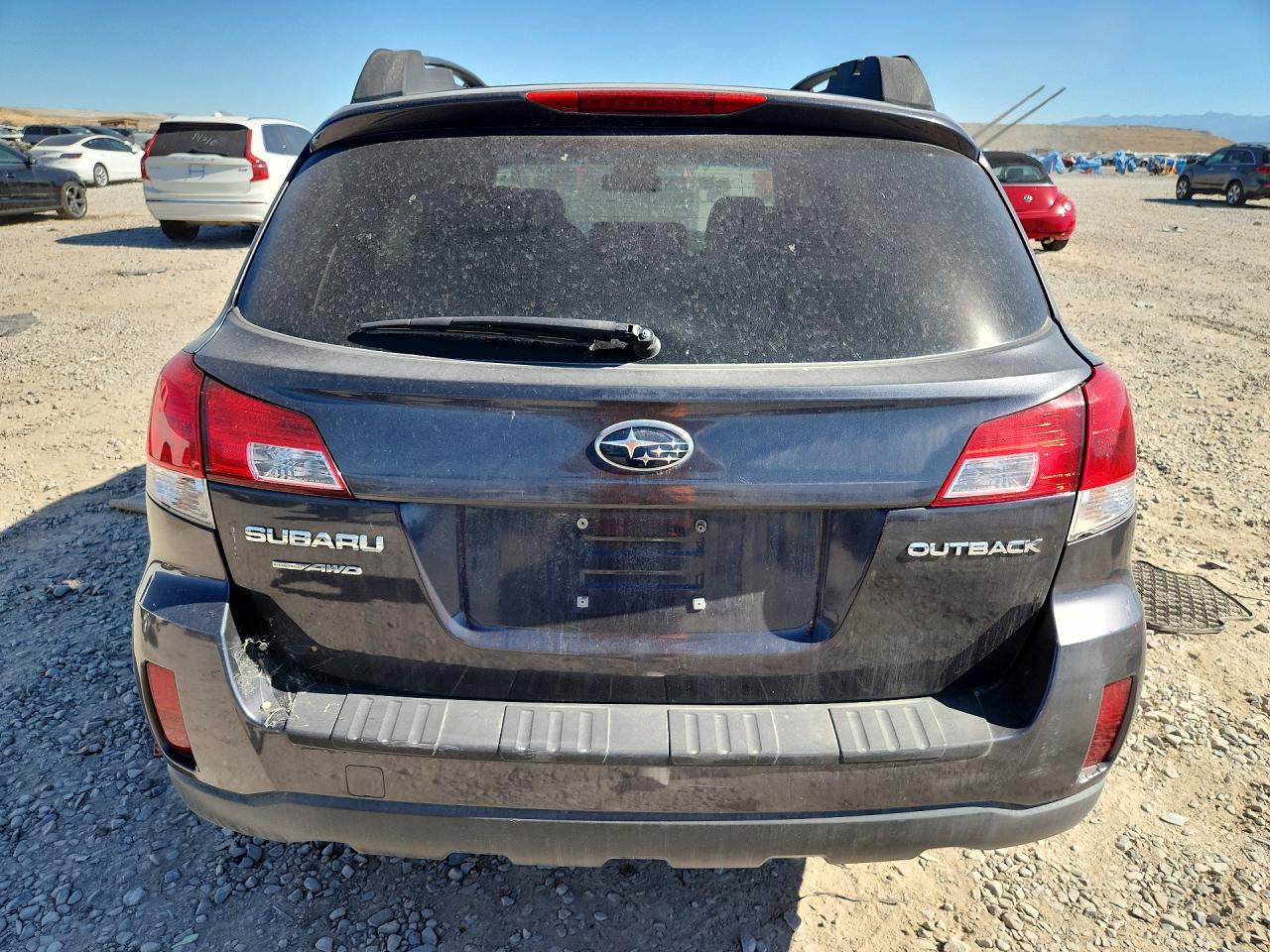 2013 Subaru Outback 2.5i Premium Gray vin: 4S4BRCCC6D3259775
