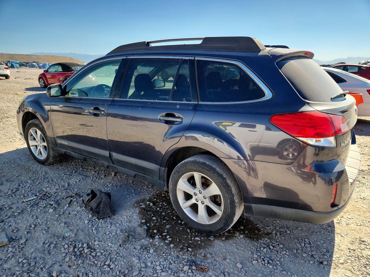 2013 Subaru Outback 2.5i Premium Gray vin: 4S4BRCCC6D3259775