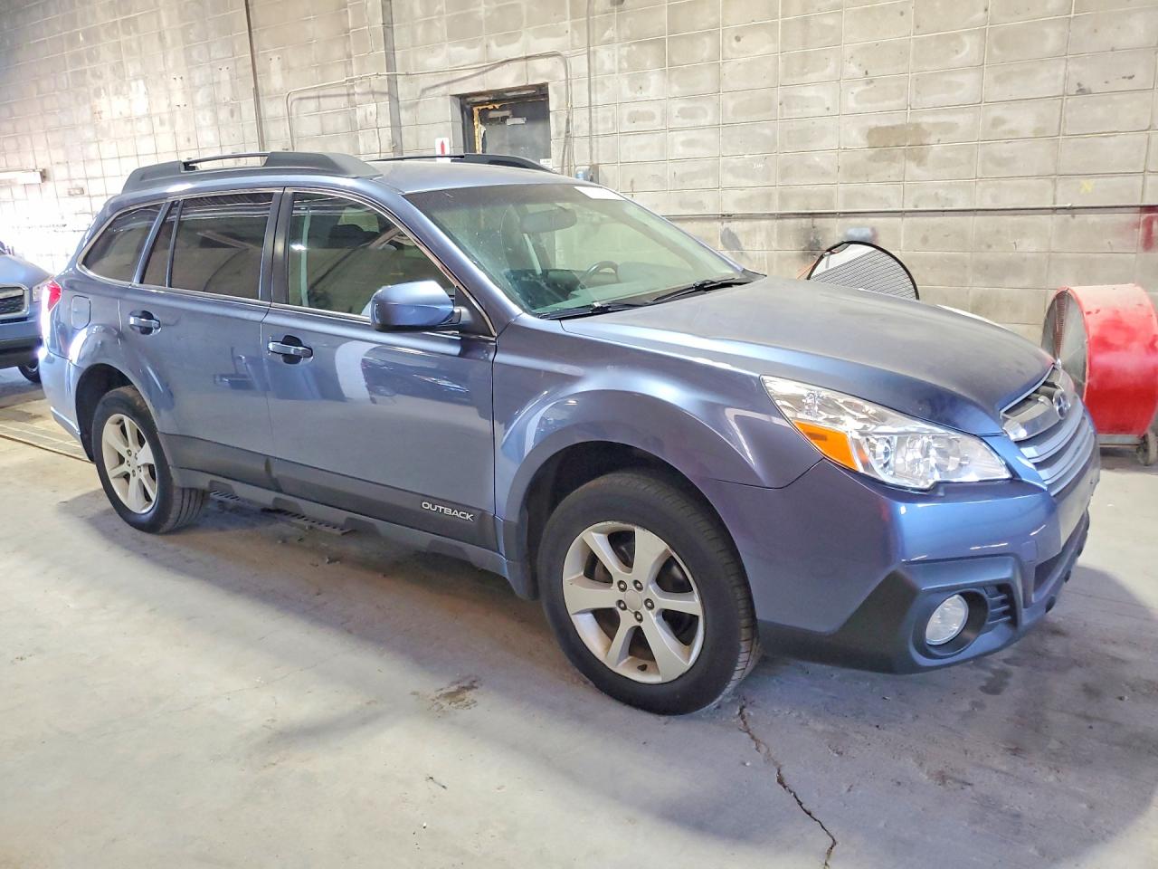 2014 Subaru Outback 2.5i Premium Blue vin: 4S4BRCCC6E3263651