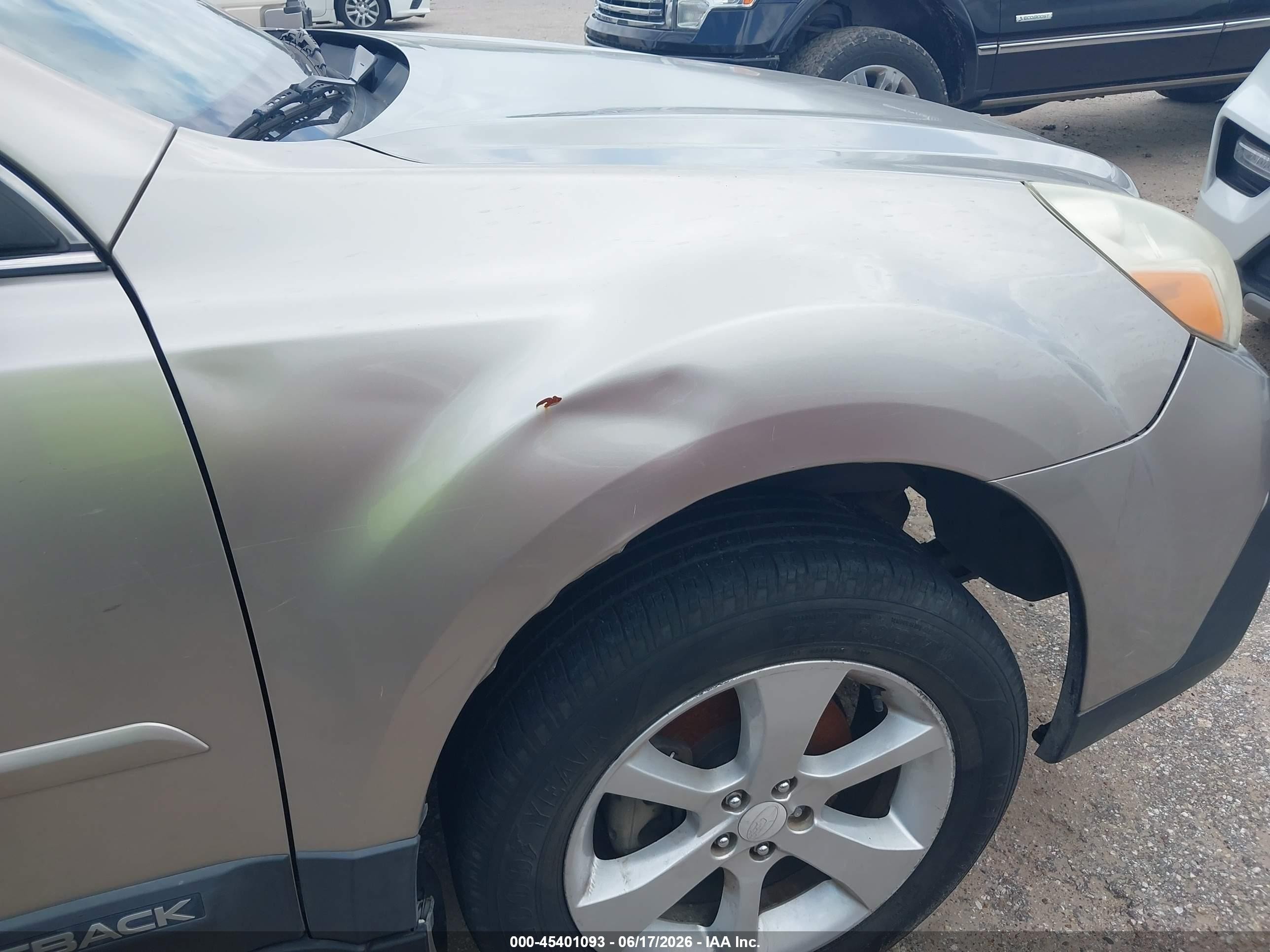 2014 Subaru Outback 2.5i Premium Tan vin: 4S4BRCCC6E3292292