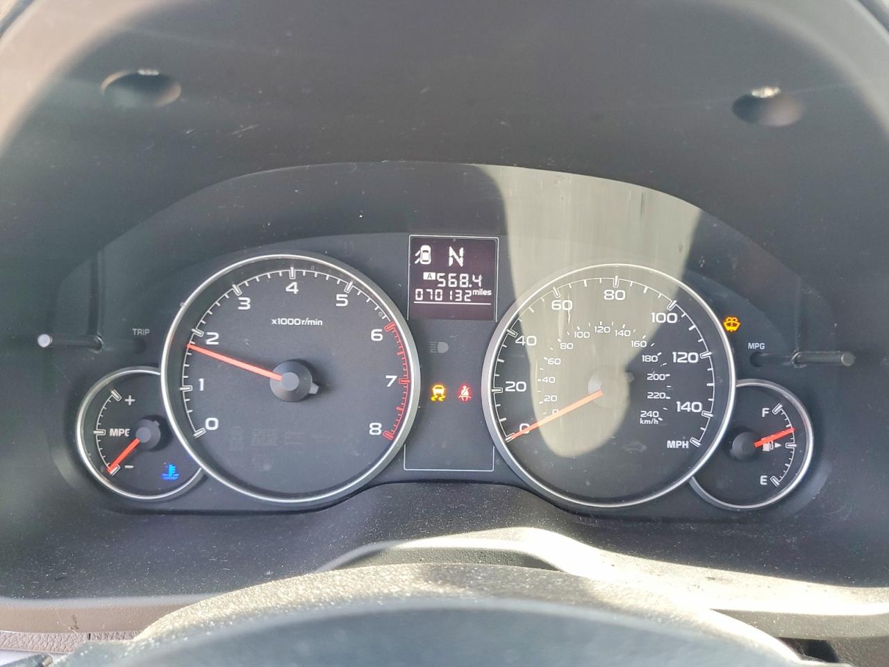 2014 Subaru Outback 2.5i Premium Blue vin: 4S4BRCCC6E3306868