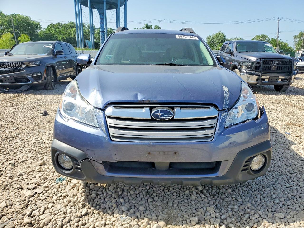 2014 Subaru Outback 2.5i Premium Blue vin: 4S4BRCCC6E3306868