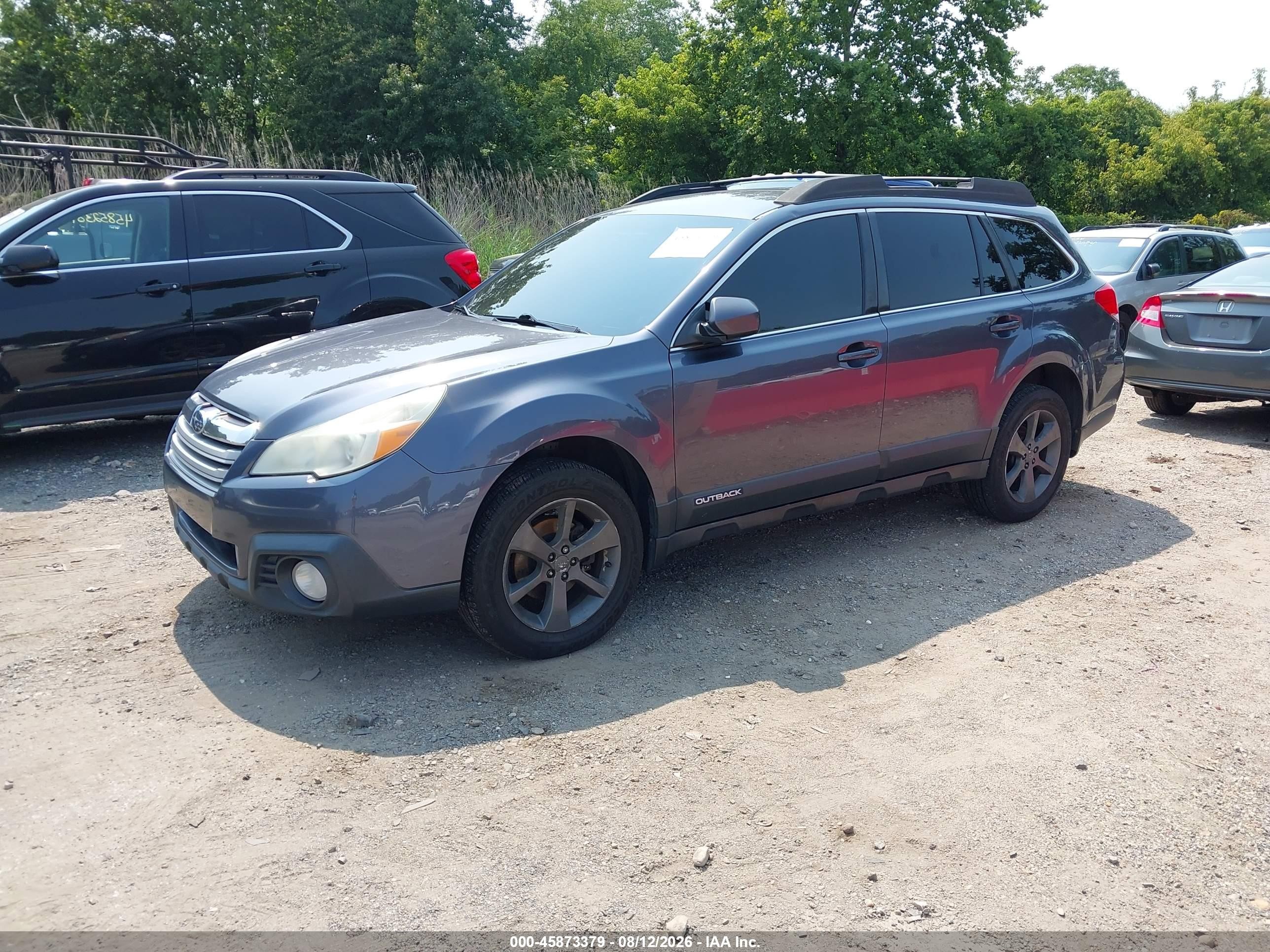 2014 Subaru Outback 2.5i Premium Серый vin: 4S4BRCCC6E3307373