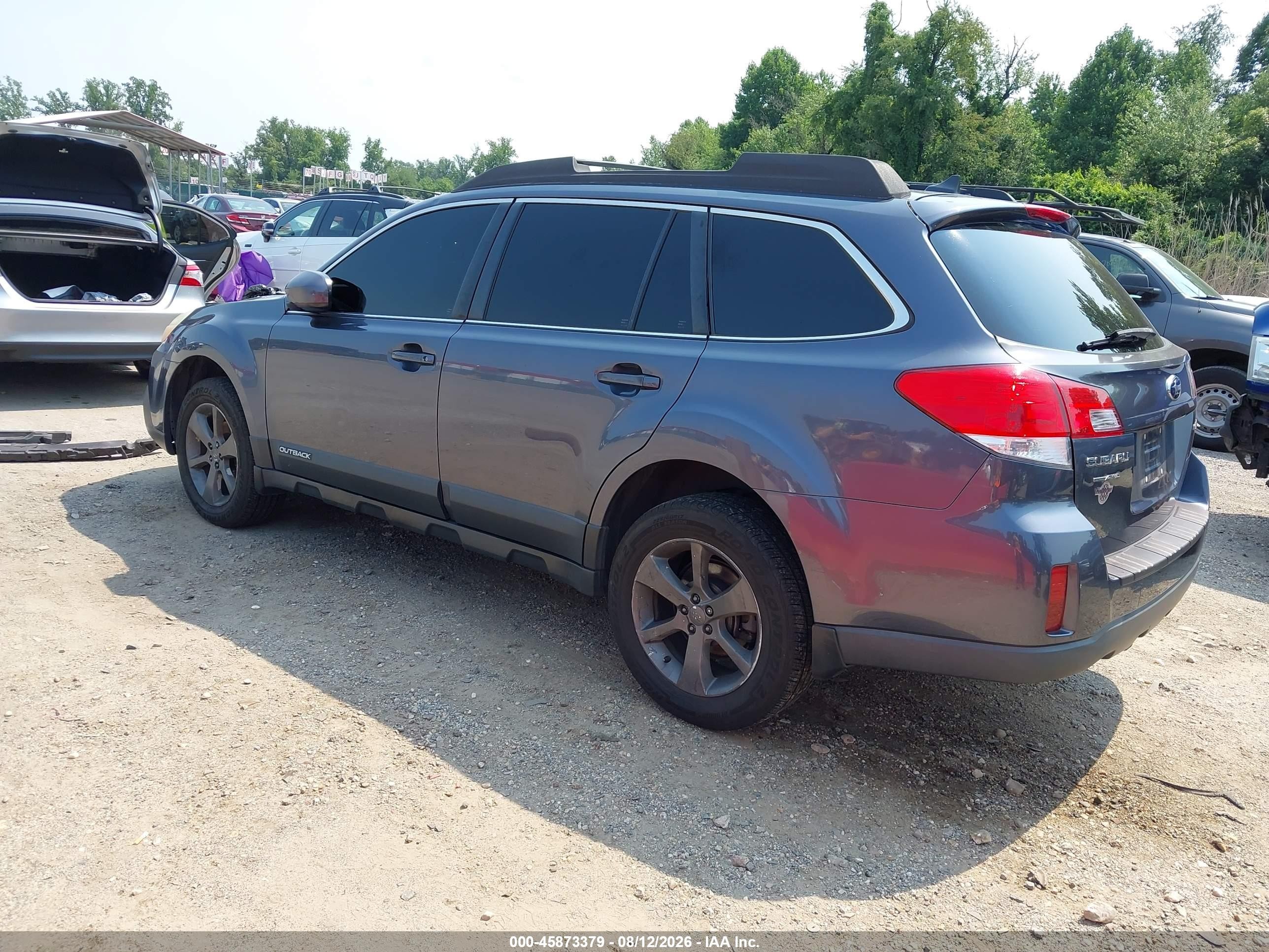 2014 Subaru Outback 2.5i Premium Серый vin: 4S4BRCCC6E3307373