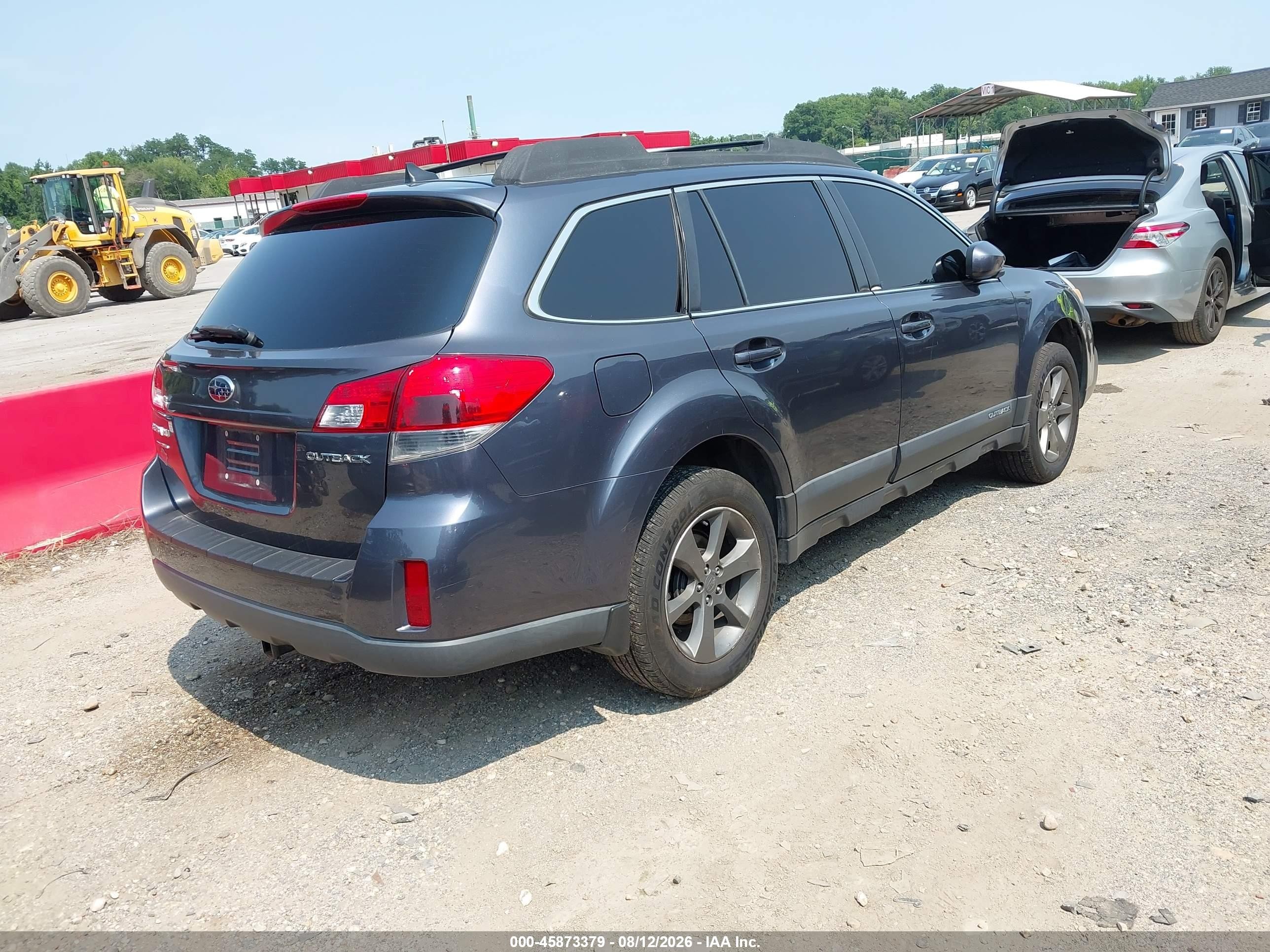 2014 Subaru Outback 2.5i Premium Серый vin: 4S4BRCCC6E3307373