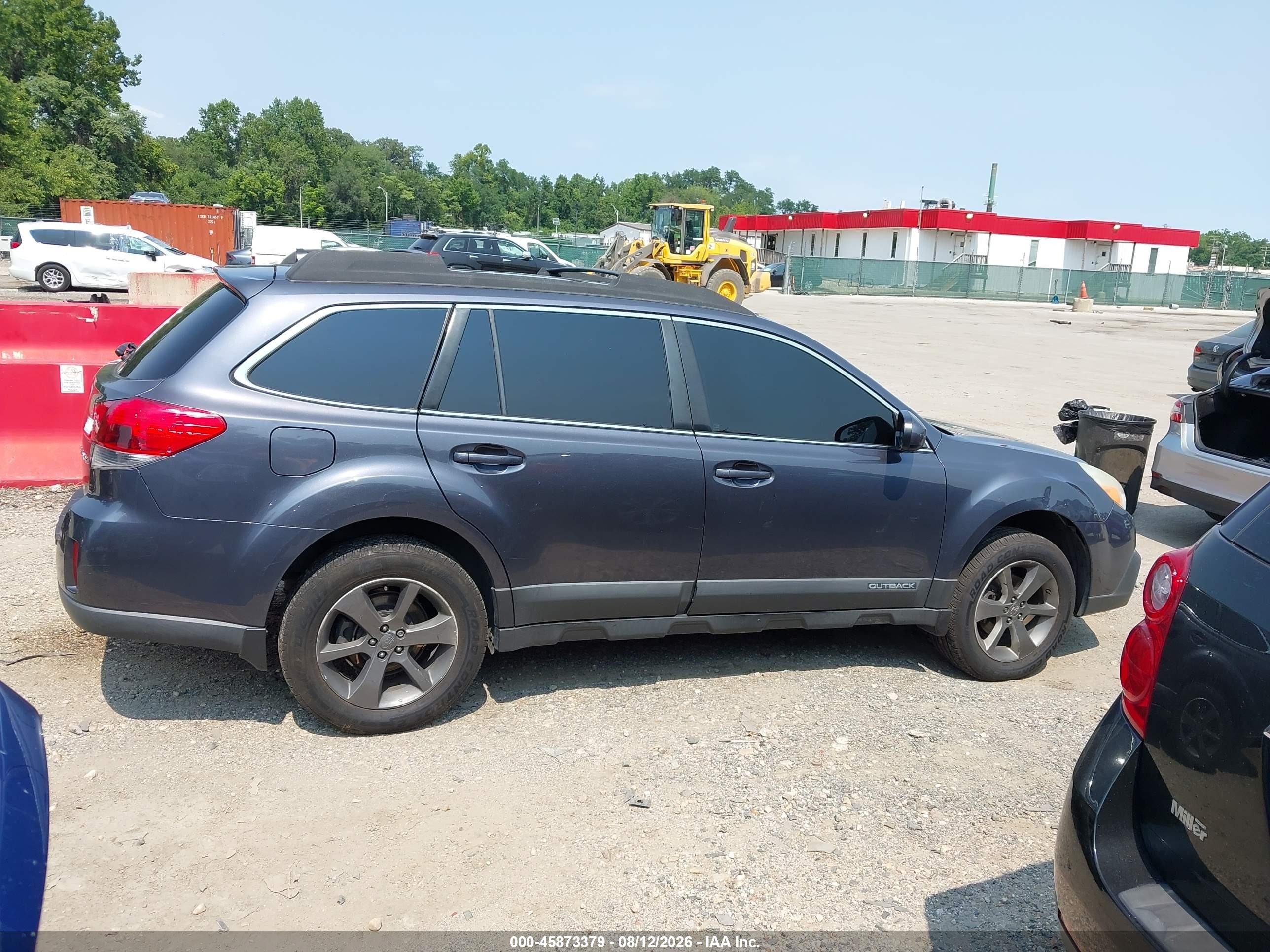 2014 Subaru Outback 2.5i Premium Серый vin: 4S4BRCCC6E3307373