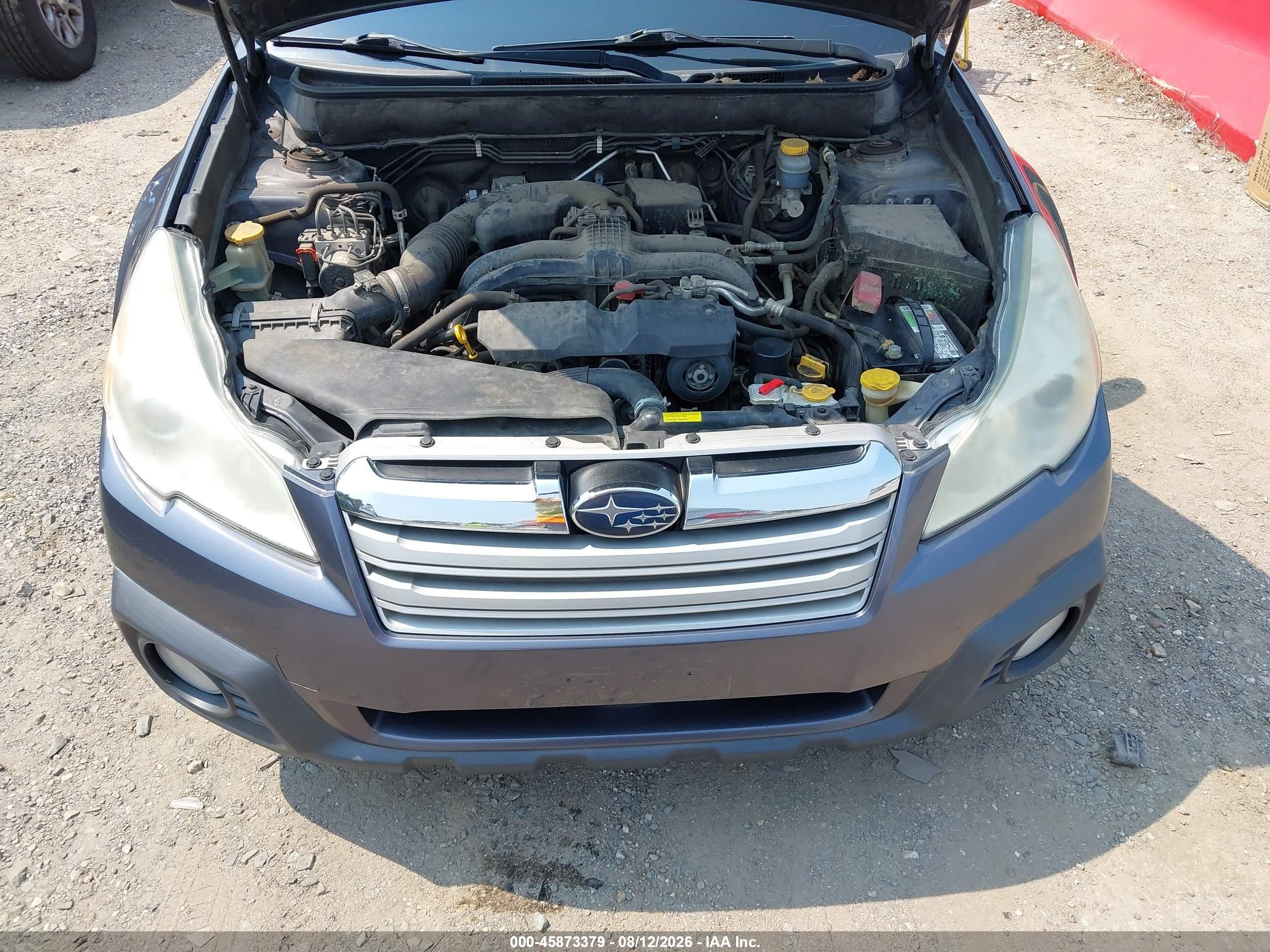 2014 Subaru Outback 2.5i Premium Серый vin: 4S4BRCCC6E3307373