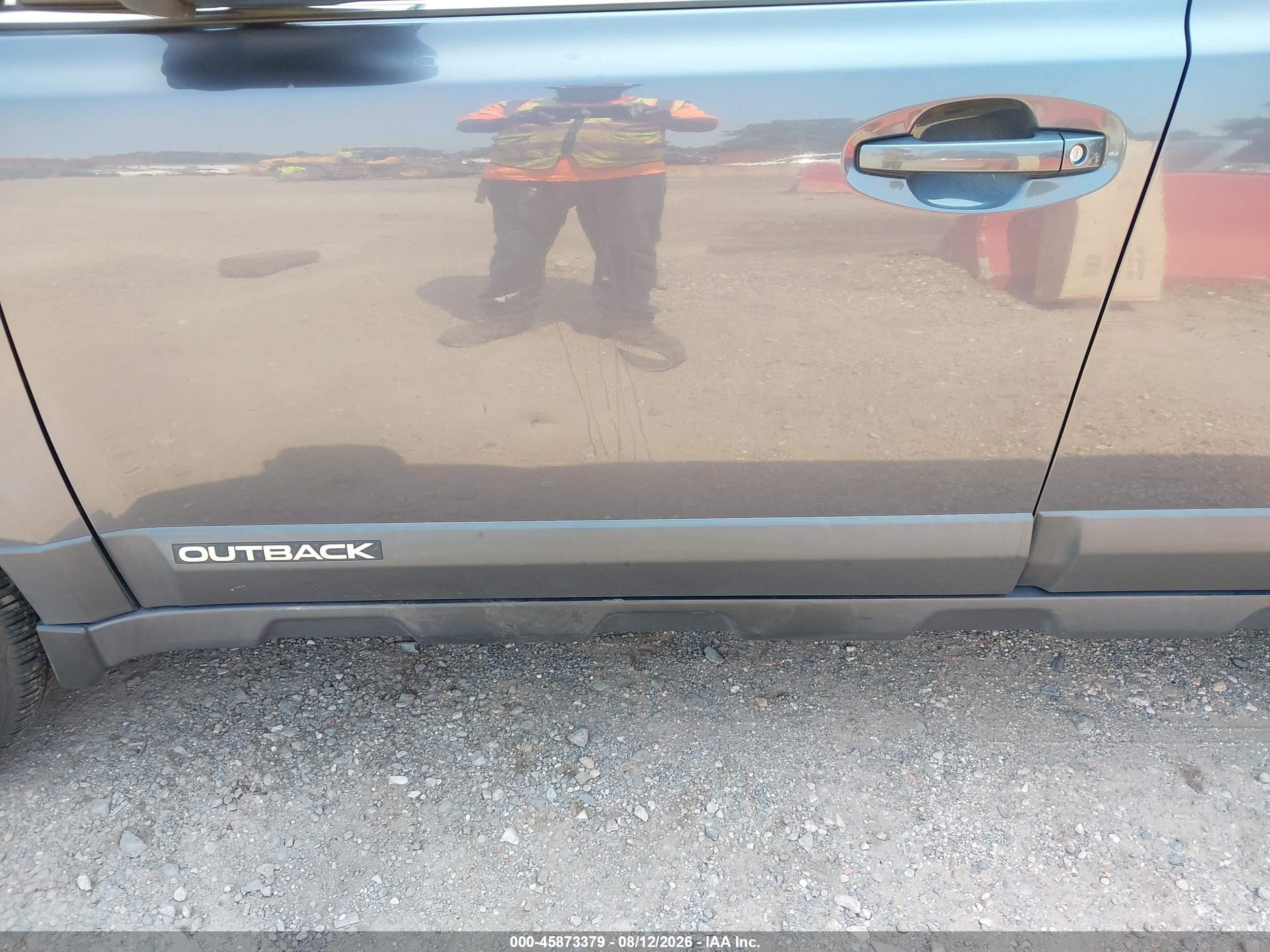 2014 Subaru Outback 2.5i Premium Серый vin: 4S4BRCCC6E3307373
