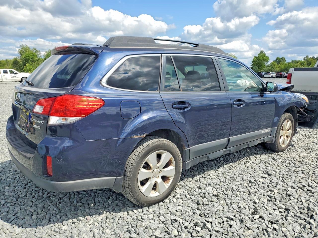 2012 Subaru Outback 2.5i Premium Синий vin: 4S4BRCCC7C3282447