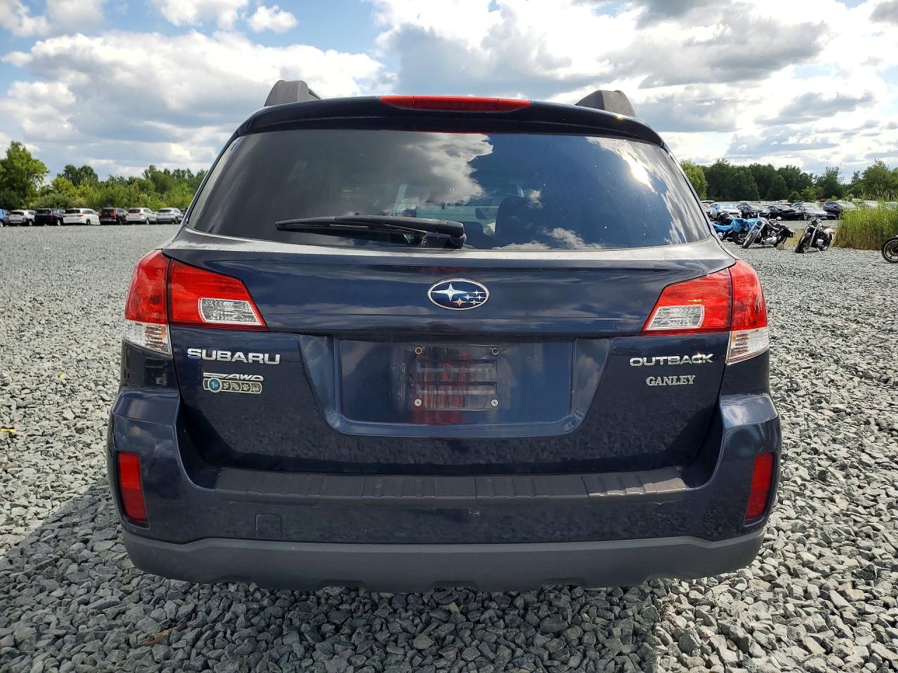 2012 Subaru Outback 2.5i Premium Синий vin: 4S4BRCCC7C3282447